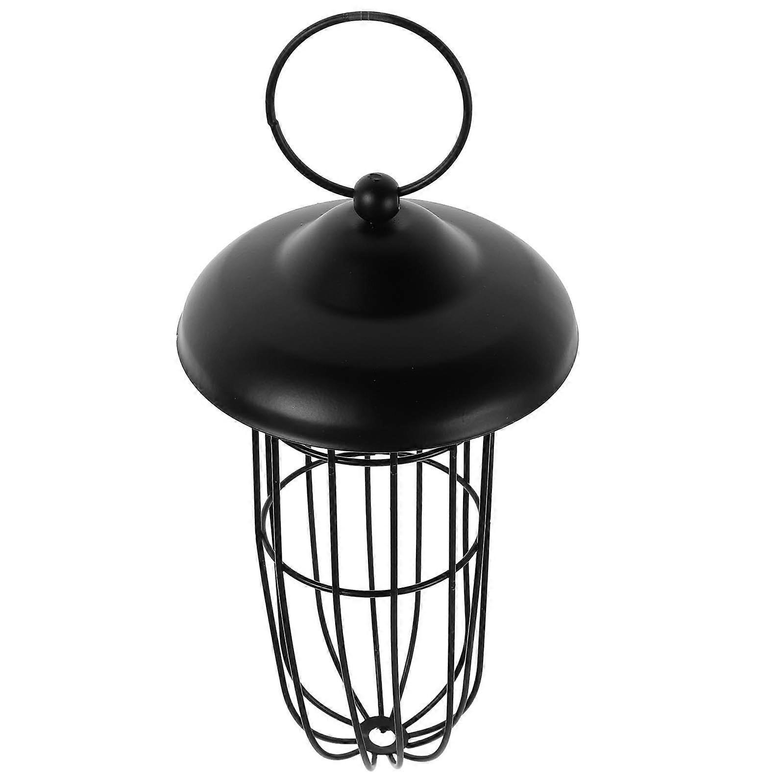 Creative Metal Hanging Bird Feeder with Hollow Out Design for Canaries, Parrots, and Other Birds – Outdoor Bird Feeding Tool