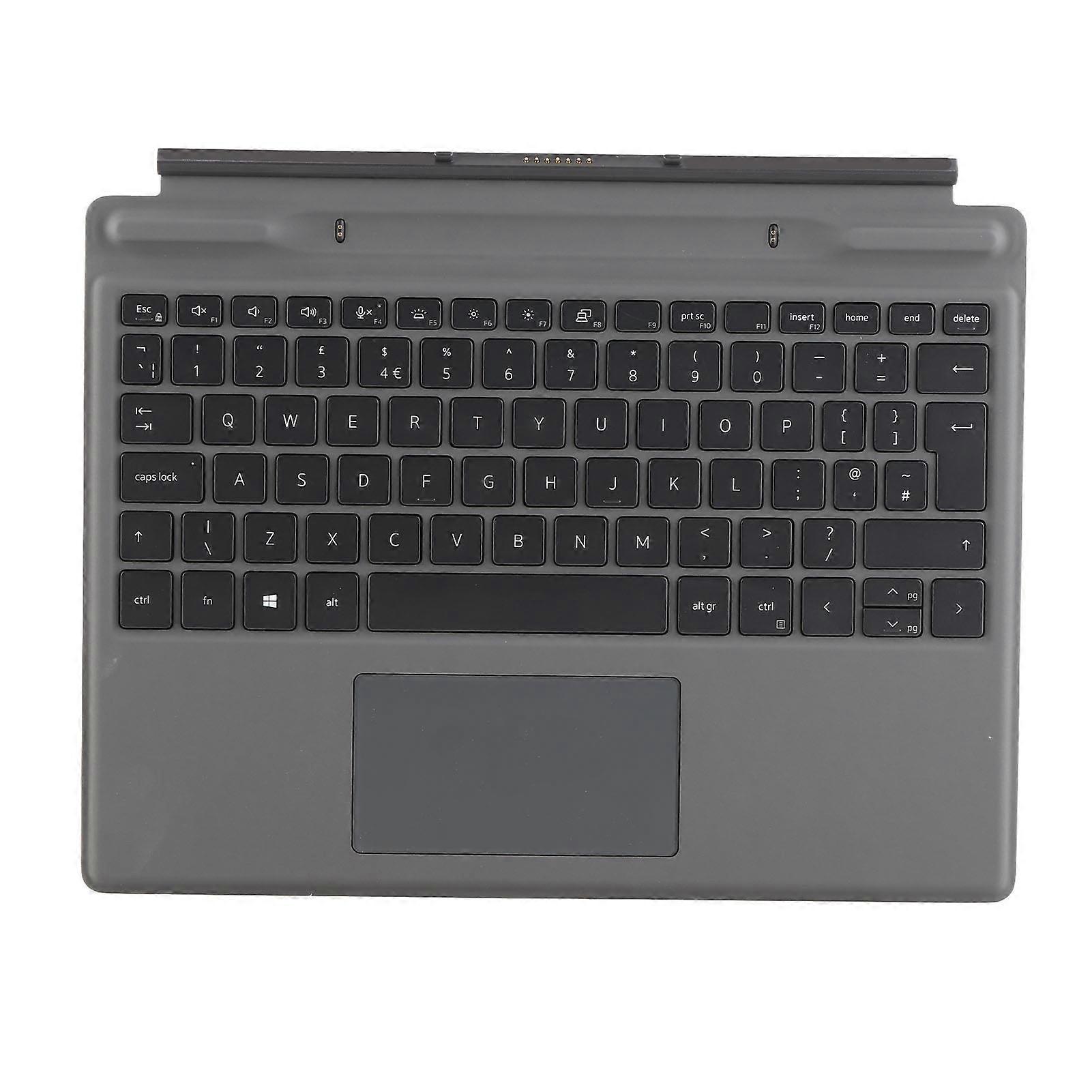 Laptop Detachable Keyboard for Latitude 7320 7310 Seamless Connection Backlighting Laptop Keyboard with Touchpad