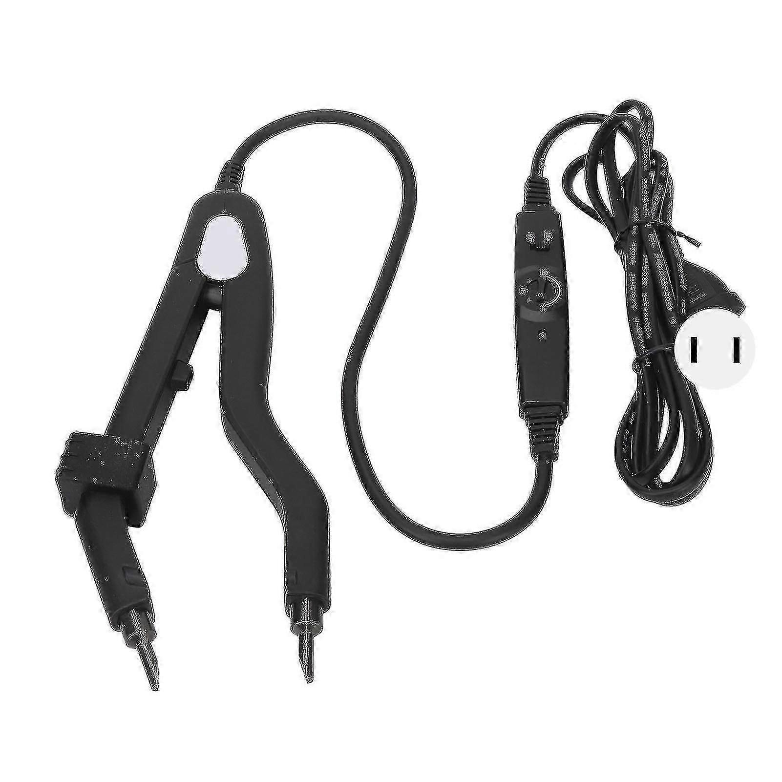 Professional Fusion Heat Iron Tool for Connecting Hair Extensions Compatible with Various Brands