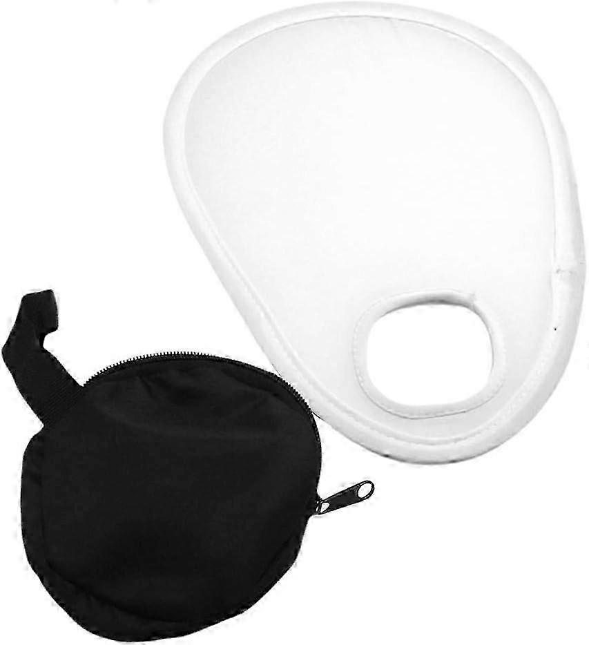 Portable Flash Diffuser for Cameras, Reduces Light and Shadow, Foldable with Storage Bag, Easy to Install, Approx. 30cm, White