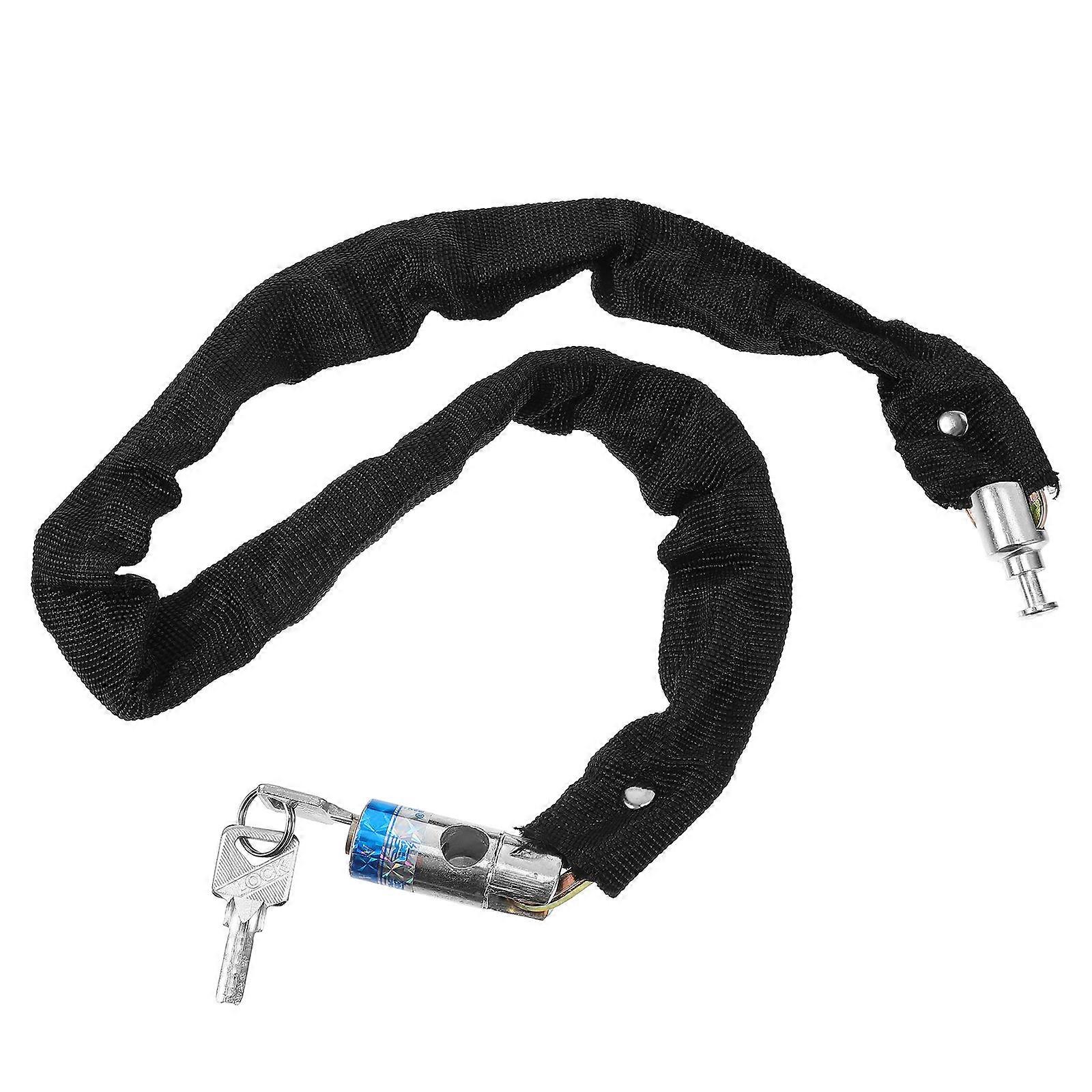 Rugged Braided Cable Lock with Durable Construction for Outdoor Valuables