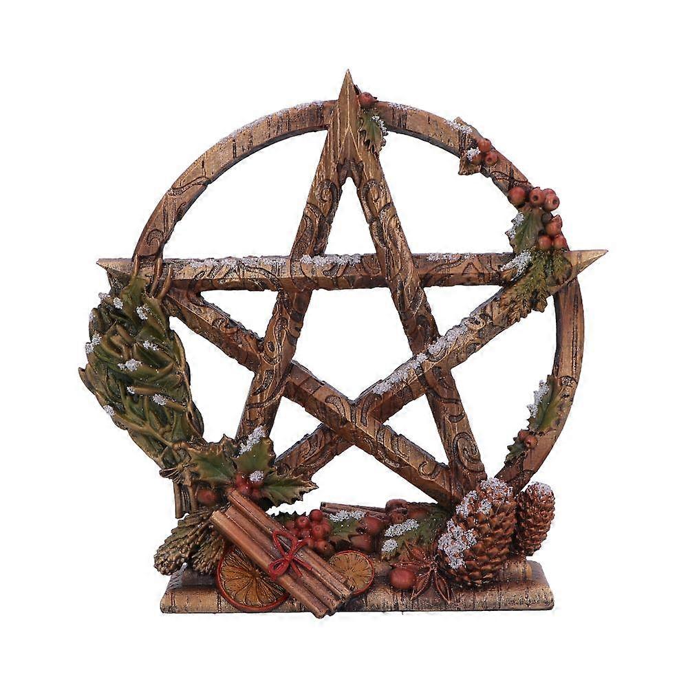Winter Decorative Pentagram Ornament