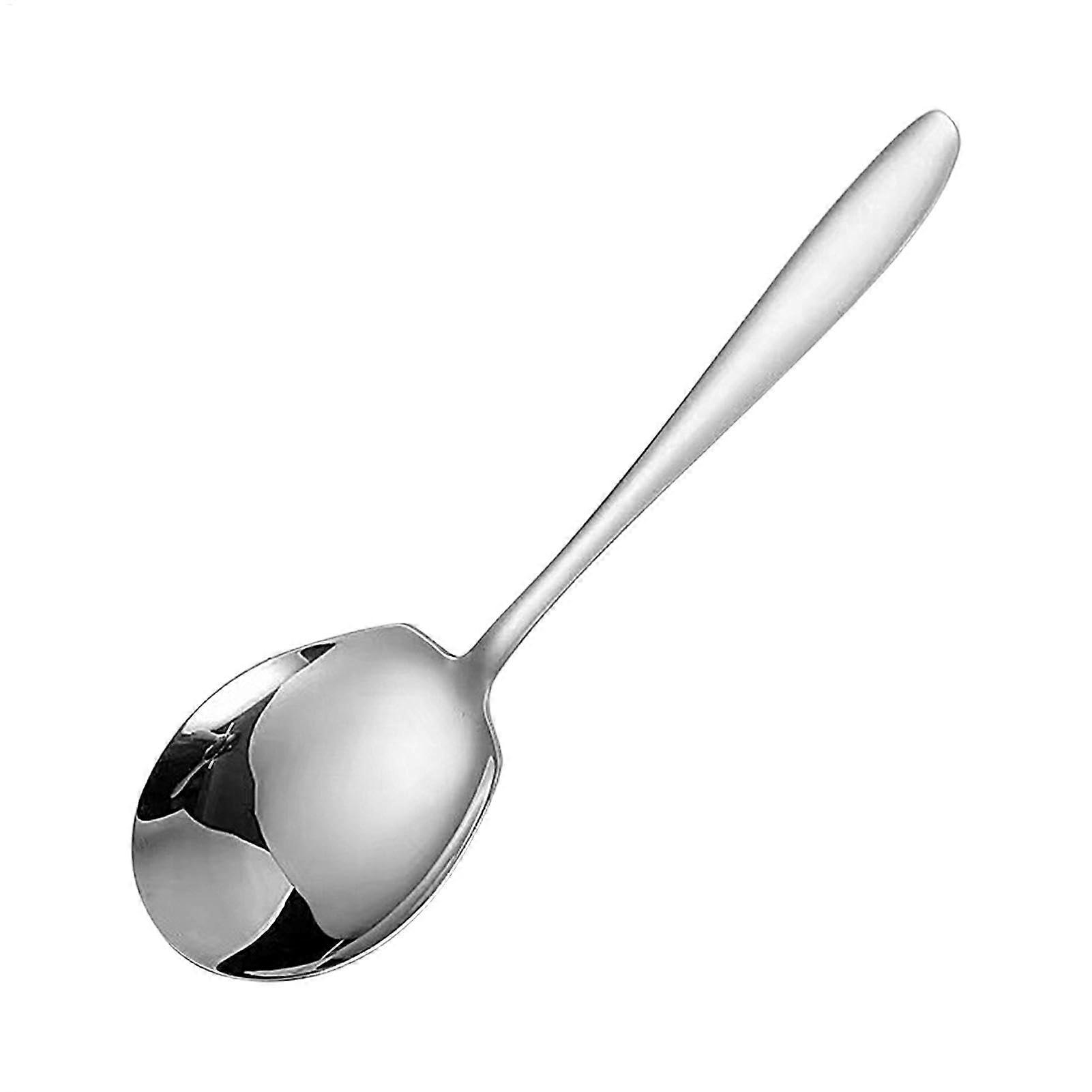 Multifunctional Stainless Steel Serving Spoon, Ergonomic Handle Dinner Server Spoon