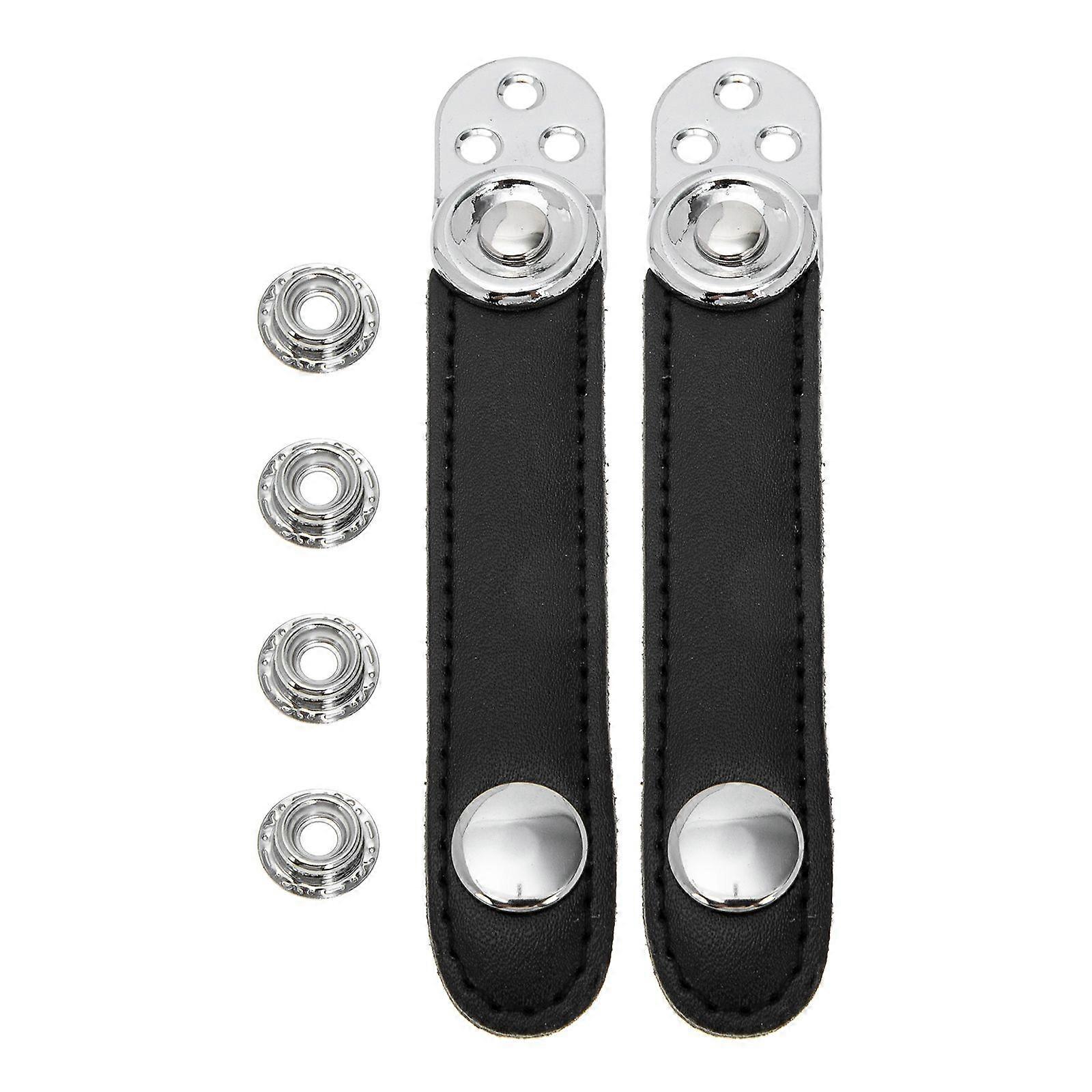 1 Set Universal Double-layer Cowhide Accordion Bellows Buckle Belt Accordion Accessories