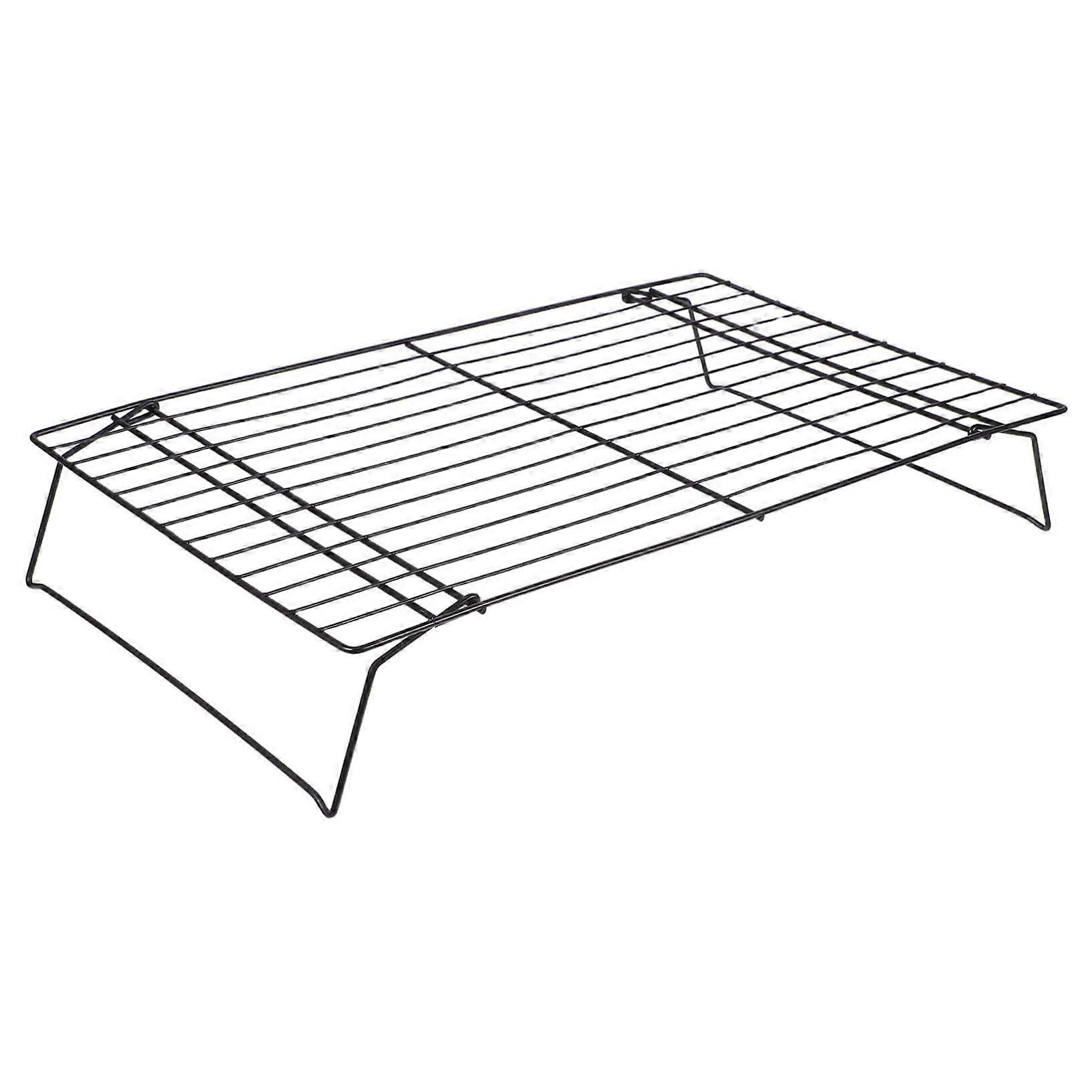 Foldable Non-Stick Cooling Rack for Bread, Cake, Cookies & Pizza - Multifunctional Cooling Tray for Fast Cooling
