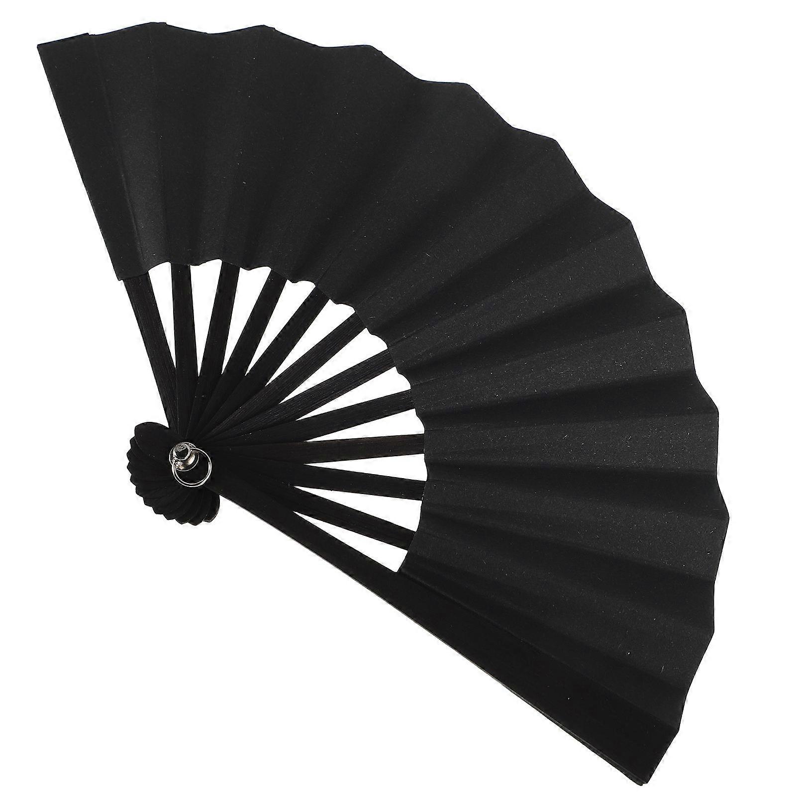 Fan Handle Craft Paper Fans Handheld For Children Families Photography Prop 6.68X3.93X0.59in 1Pack