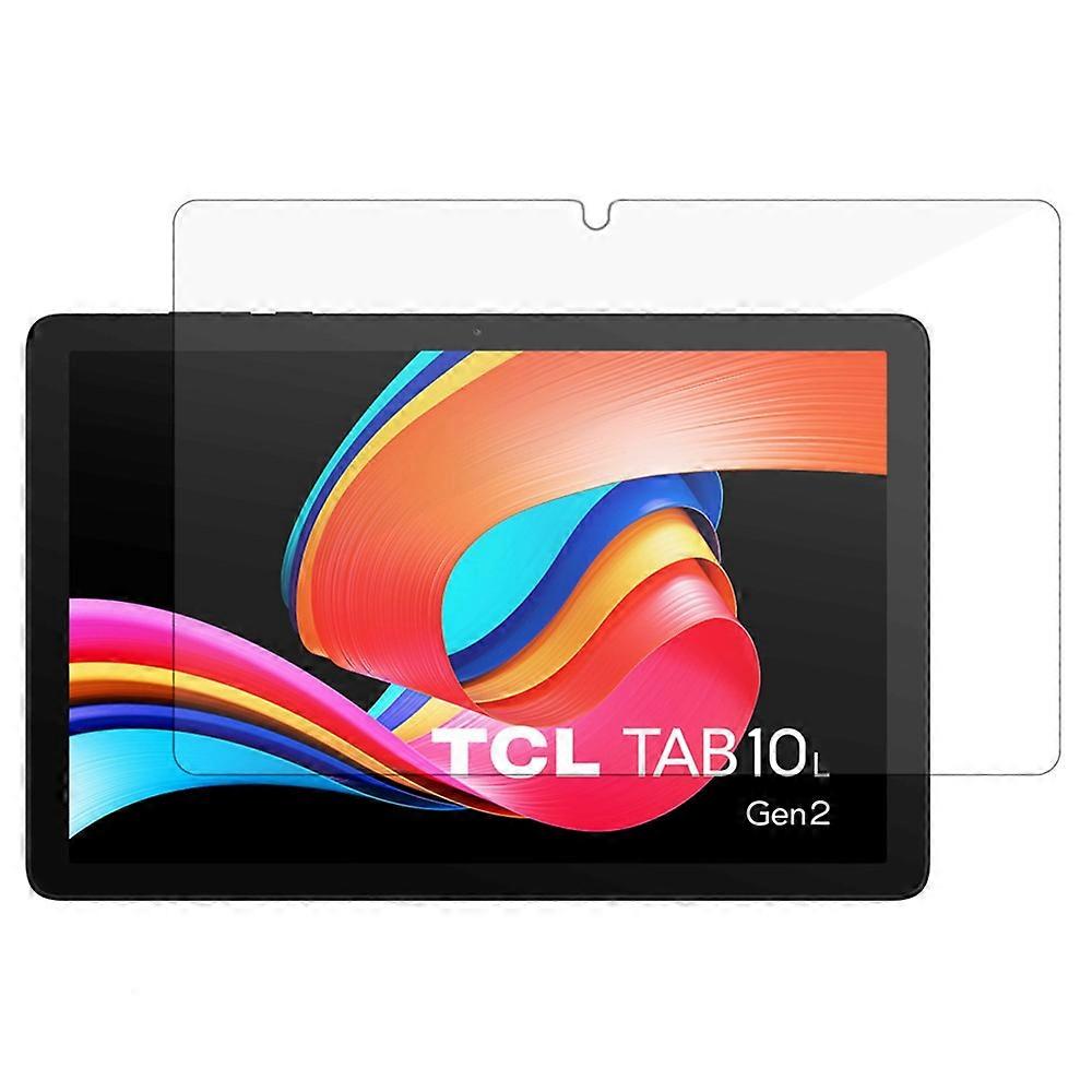 Compatible con TCL Tab 10L Gen2 Screen Protector 2.5D Straight Edge Anti-Scratch Glass Película de cubierta completa
