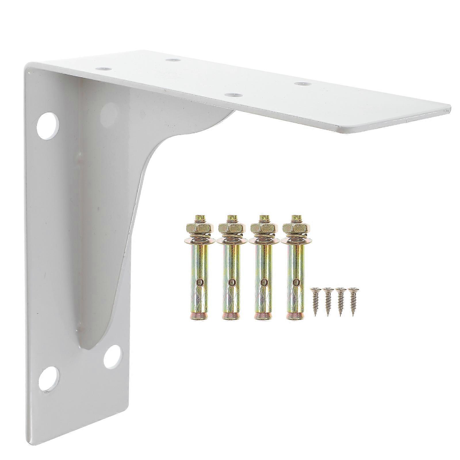 Shelf Holder Bracket Floating Shelf Support Furniture Repair Modern Triangle 5.62X5.50X1.97in 1Set