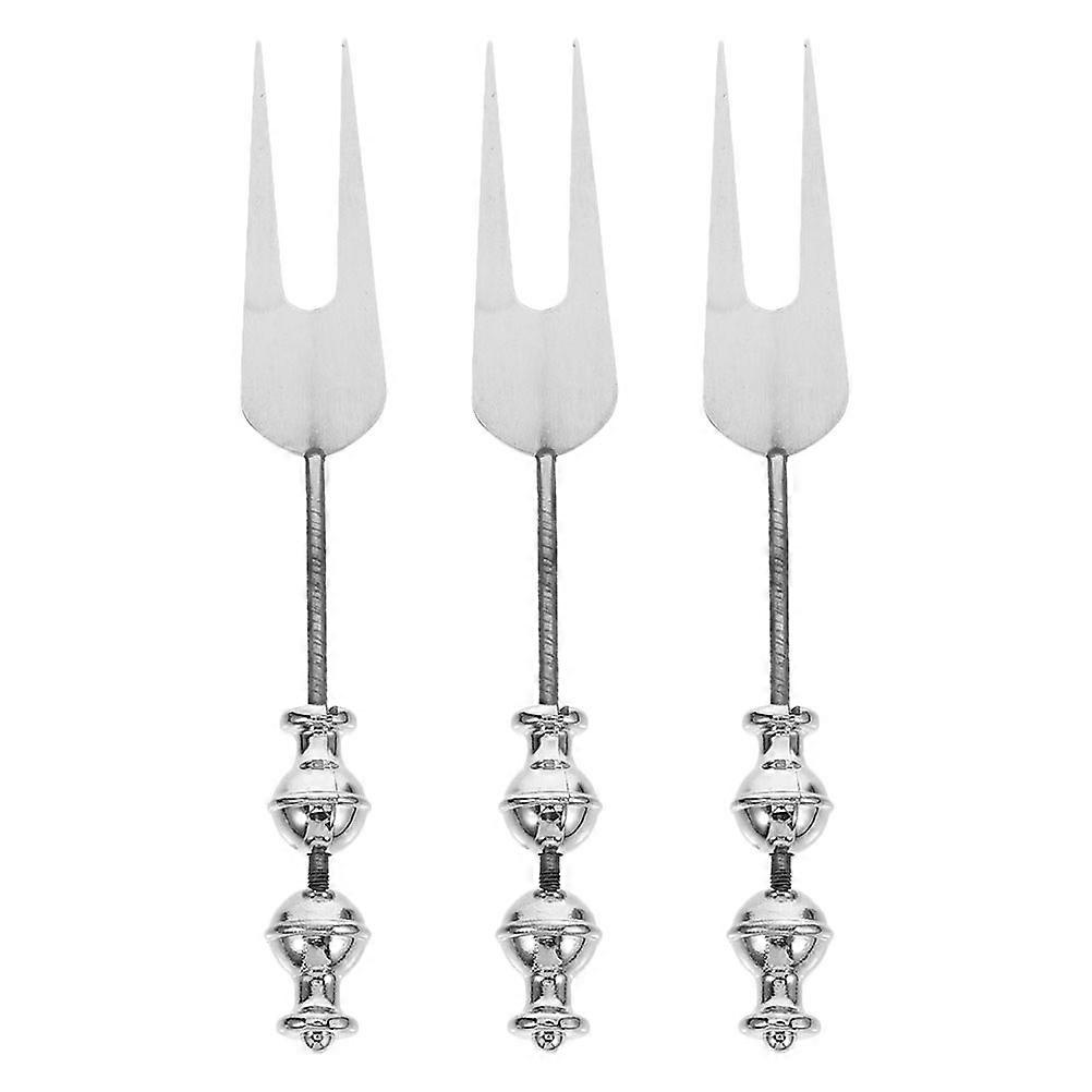 Silverware Forks Diy Beaded Fun Dining Utensils For Fruits Desserts Home Parties Picnics 3Pcs