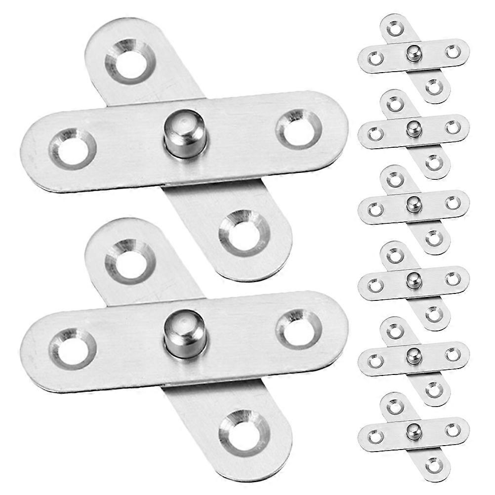 Stainless Steel Pivot Door Hinges – Heavy Duty Hidden Hinges for Smooth Rotation, Stability, and Corrosion Resistance – Durable Design for Cabinets