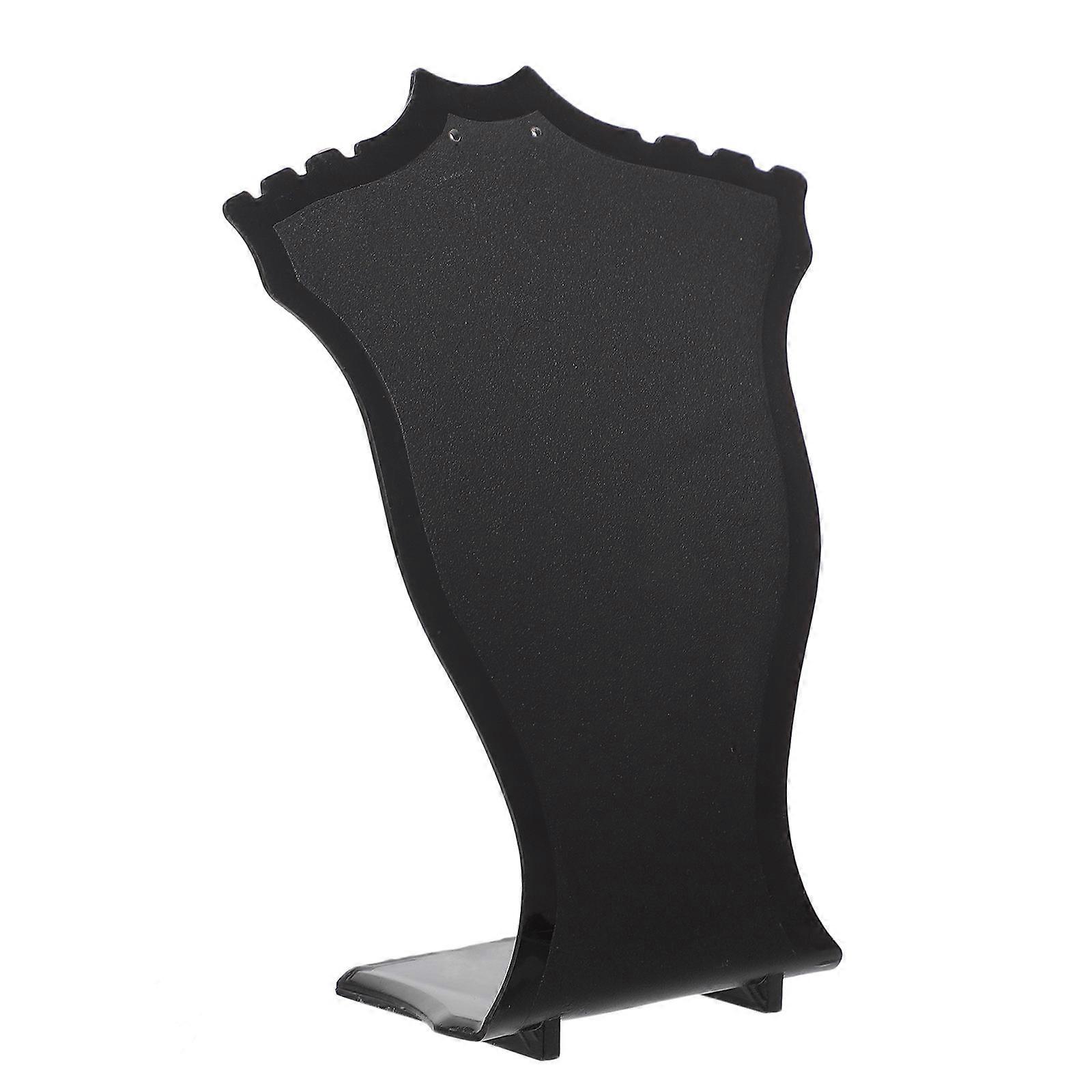 رف عرض القرط مع منظم مجوهرات أنيق للقاعدة للأقراط والقلائد ، ديكور المنزل وعرض البوتيك ، دعامة الصور للأحداث