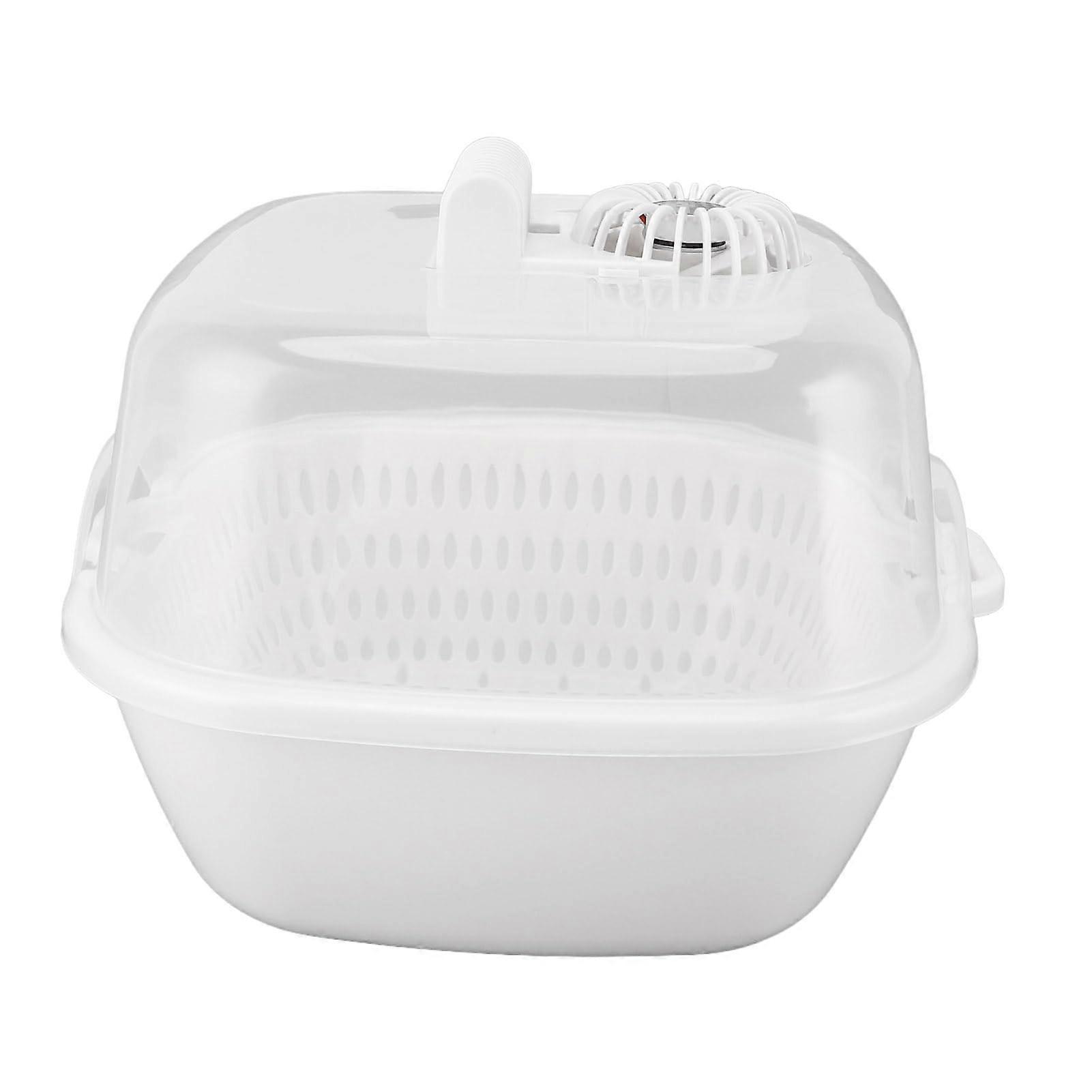 2in1 Defrost Tray, Large Capacity Meat Defrosting Machine with Double Layer Thawing for Household Use