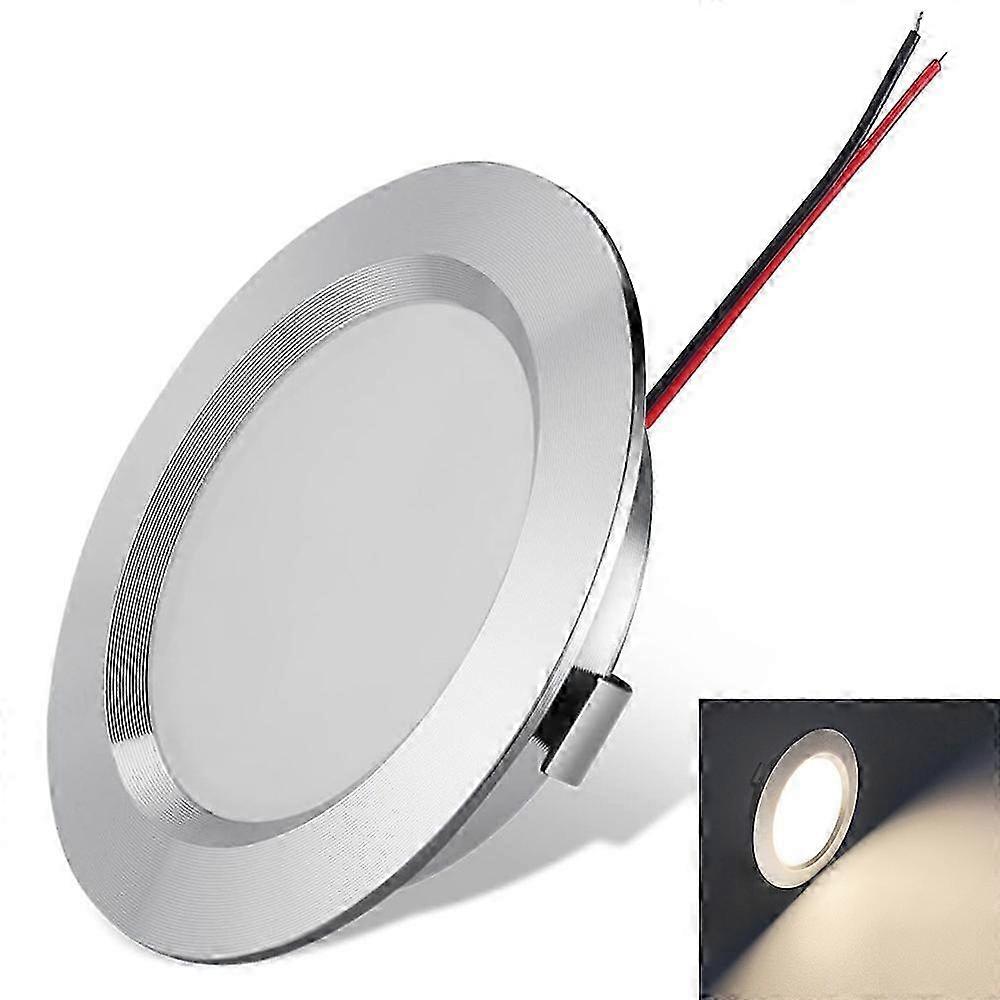 12 V:n upotettavat LED-kattovalaisimet matkailuautoihin ja matkailuautoihin, ihanteelliset matkailuautojen ja veneiden sisävalaistukseen