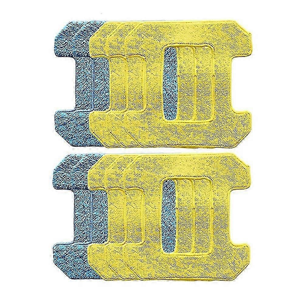 10Pcs Rubbing Mop Pads Compatible Hobot 298 Window Cleaning Robot