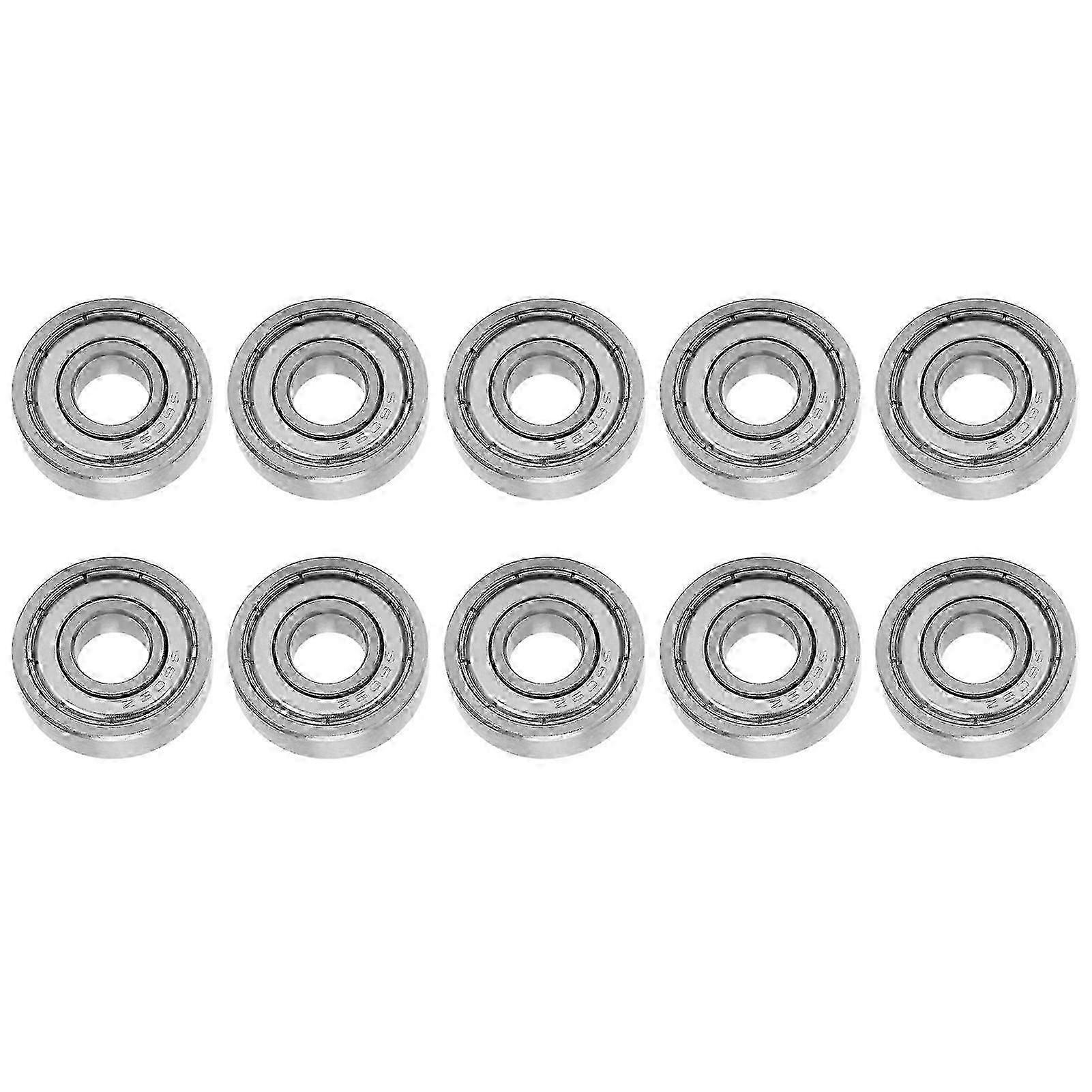 10Pcs Mini Bearing Single Row Rolling High Speed Low Noise Mechanical Tool Accessories S609Z