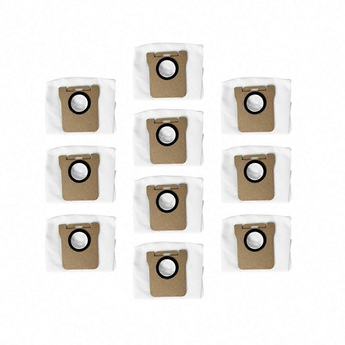 10pcs Replacement Dust Bags for W20pro Ultra Robot Vacuum Cleaner Spare Parts Accessories