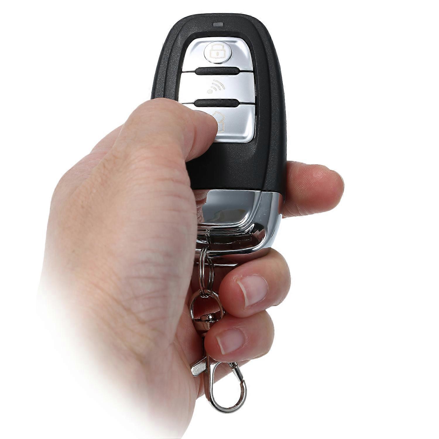 Car alarm system keyless entry engine start alarm system