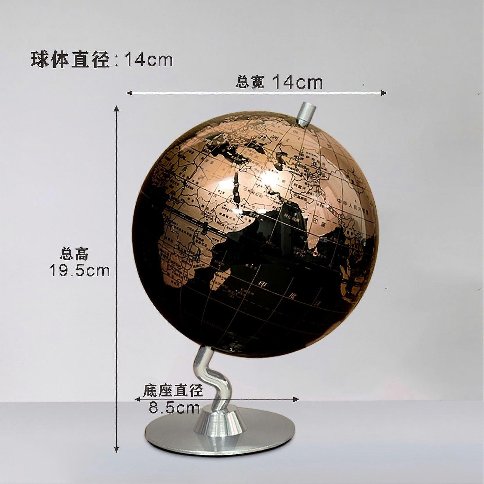 Globe For Kids: Vintage Rotating Earth Globe With Stand - Educational Geography Learning Tool For Classroom Desk Home Decor