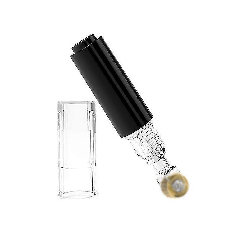 Replaceable Derma Roller with Micro Titanium Needles for Face and Beard Care