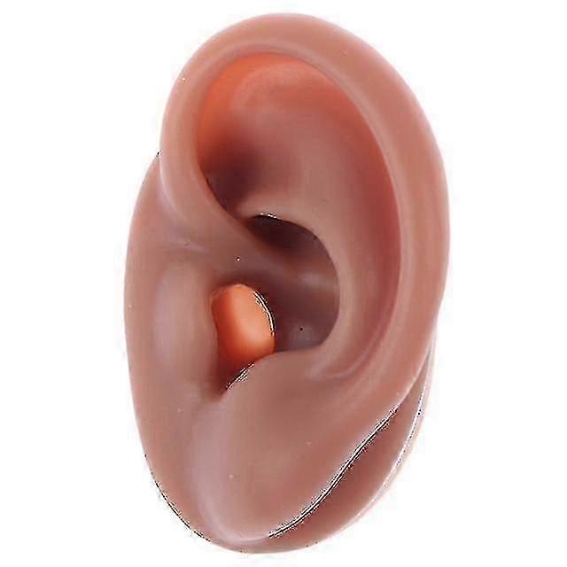 דגם אוזן סיליקון בשימוש חוזר לסימולציה של מכשירי שמיעה כלי הוראה עגיל תצוגת תכשיטים