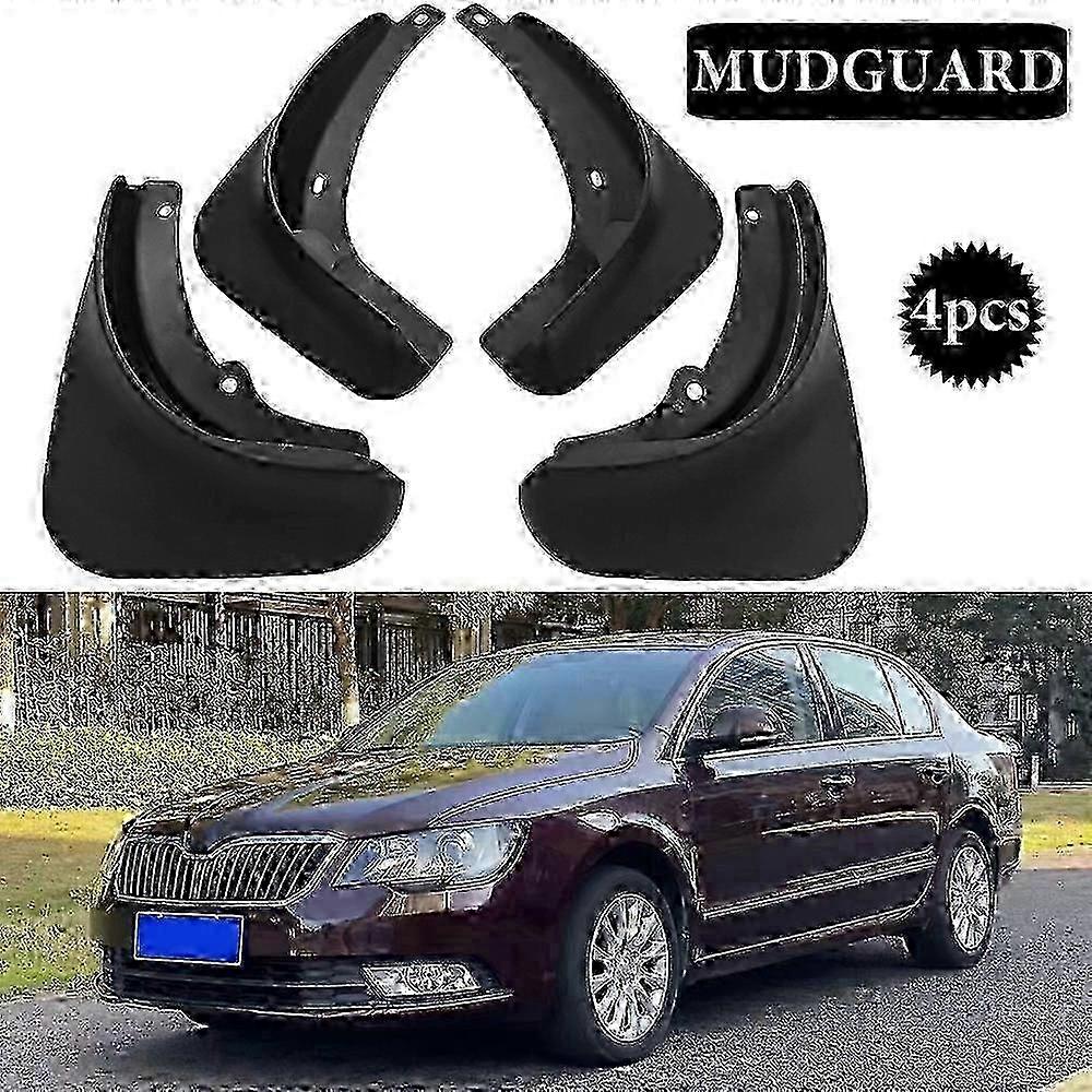 Mudguards Splash Guards for Skoda Superb 2 B6 Mk2 2009-2015