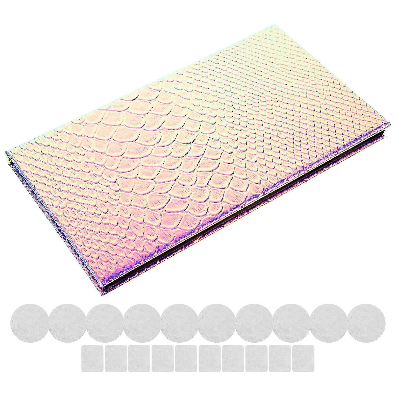 Empty Magnetic Eyeshadow Palette Diy Replaceable Cosmetics Container Daily Use 18x10.5cm Assorted Color 1 Set