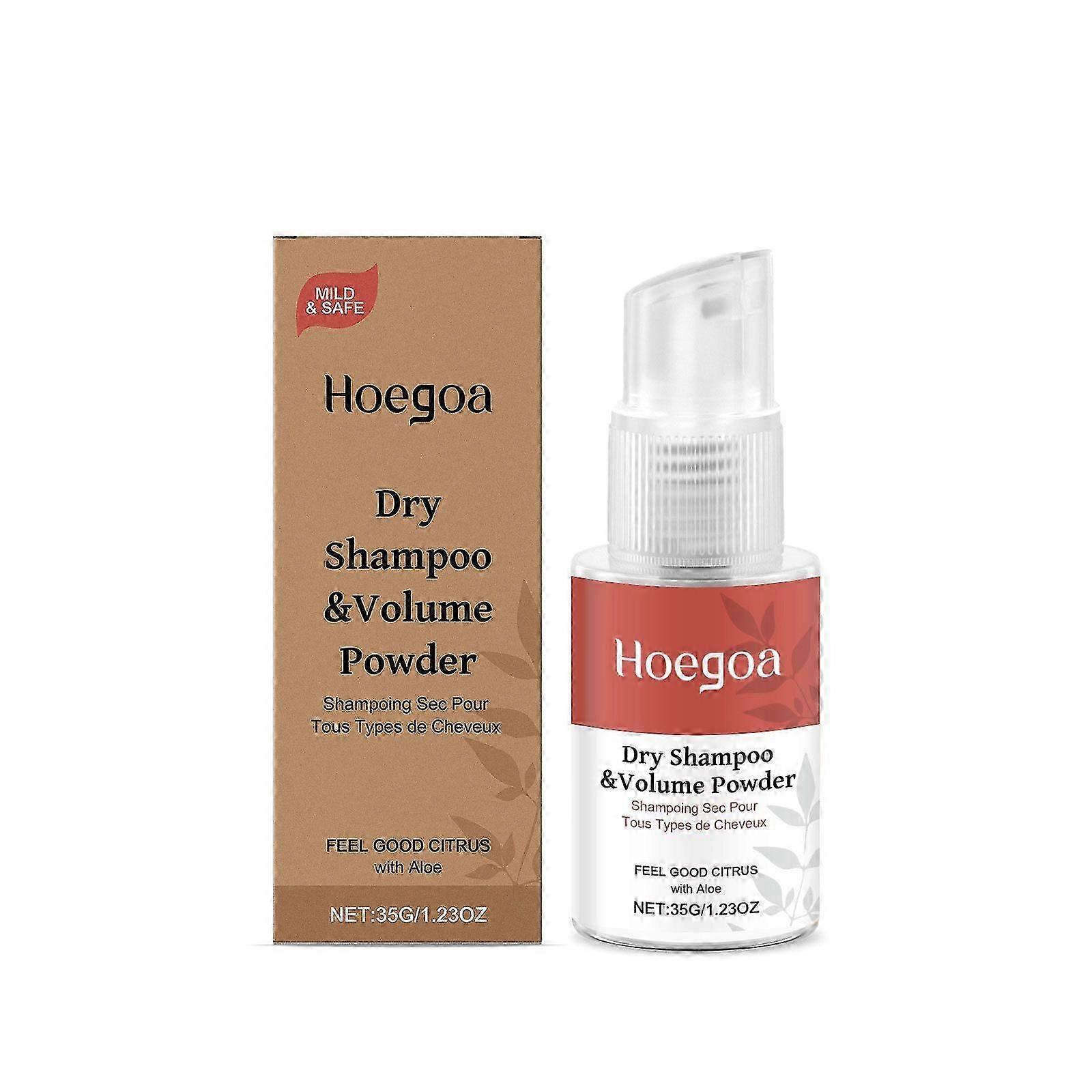 Suchý šampón v prášku, suchý šampón a objemový púder, ľahký a objemový púder na vlasy pre ženy, muži, suchý šampón Refresh Oil Control Travel Size