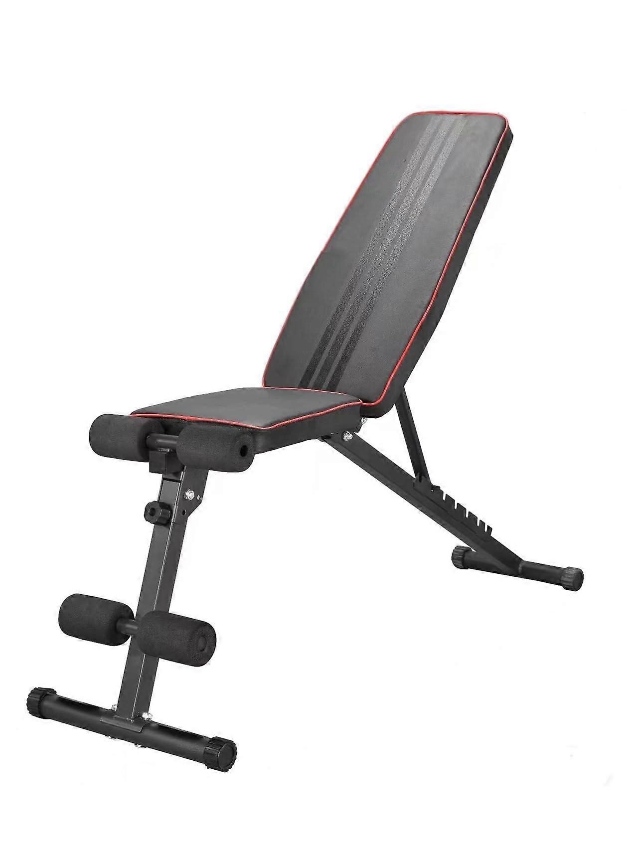Adjustable Weight Bench for Home Gym 28cm Wide Backrest, Multifunctional Workout Station, Foldable Design, Supports up to 250kg