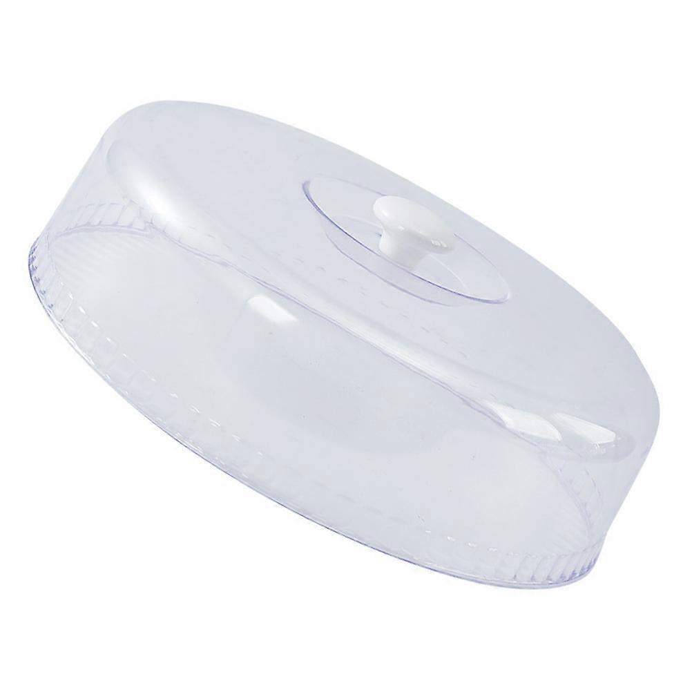 Heat Resistant Transparent Food Cover Dome for Kitchen & Microwave Use – Lightweight, Portable Freshness Protector
