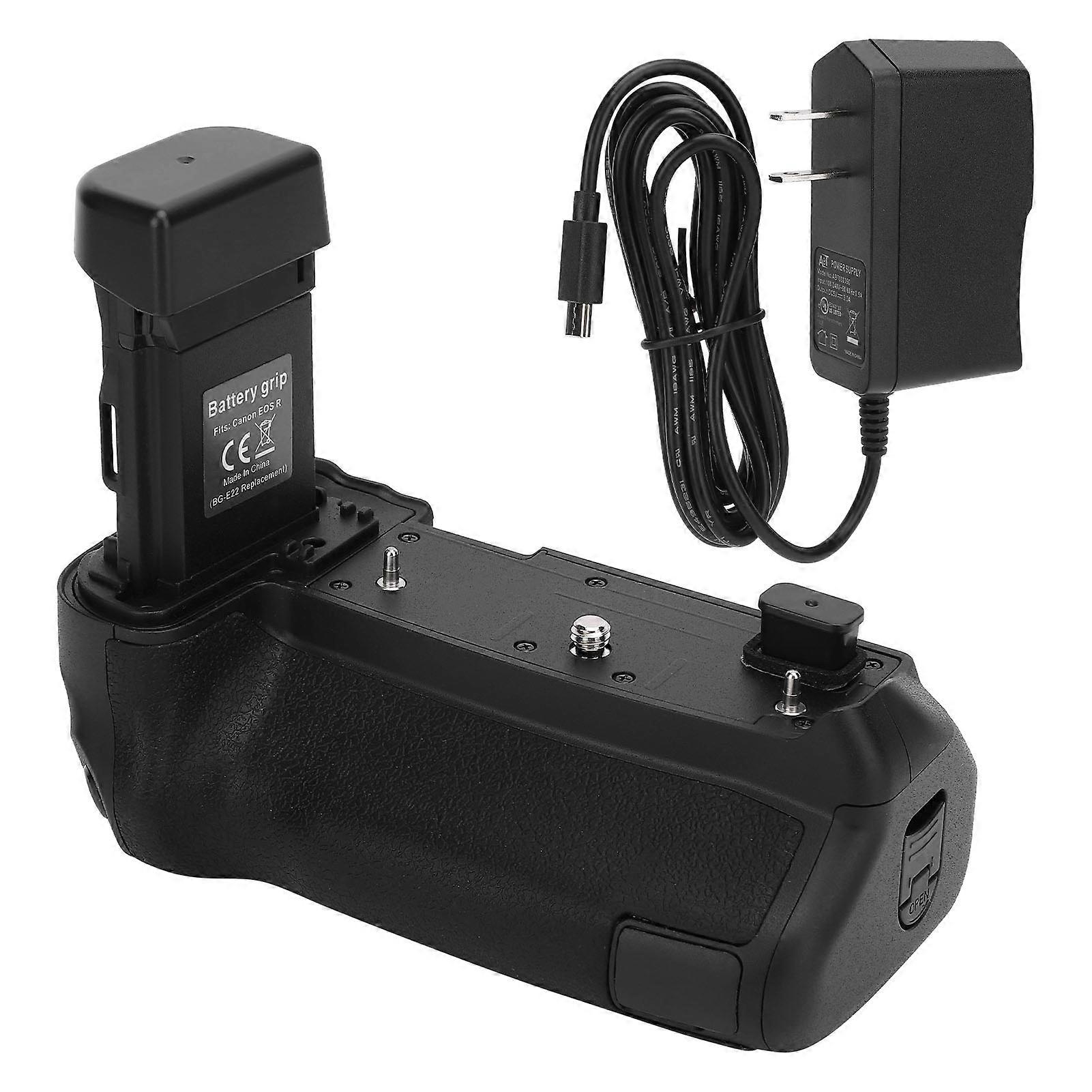 Portable Vertical Battery Grip Holder Replacement 1/4in Screw Hole for Canon EOSR Camera