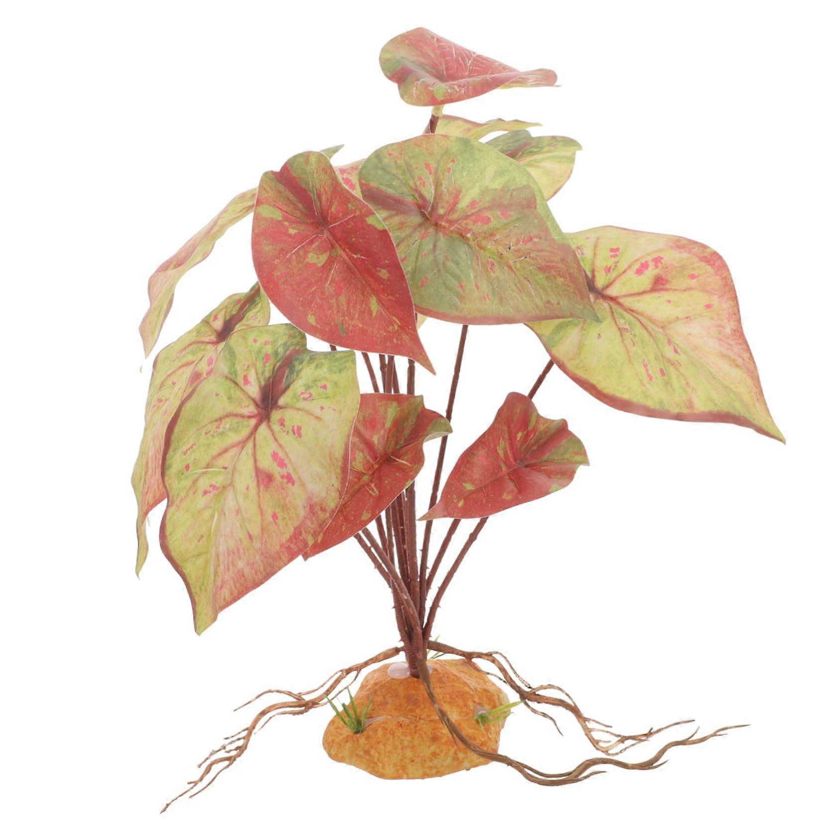 Artificial Aquarium Plants for Underwater Landscaping, Large Fish Tank Decorations, Fern-Style Synthetic Plants in Various Sizes