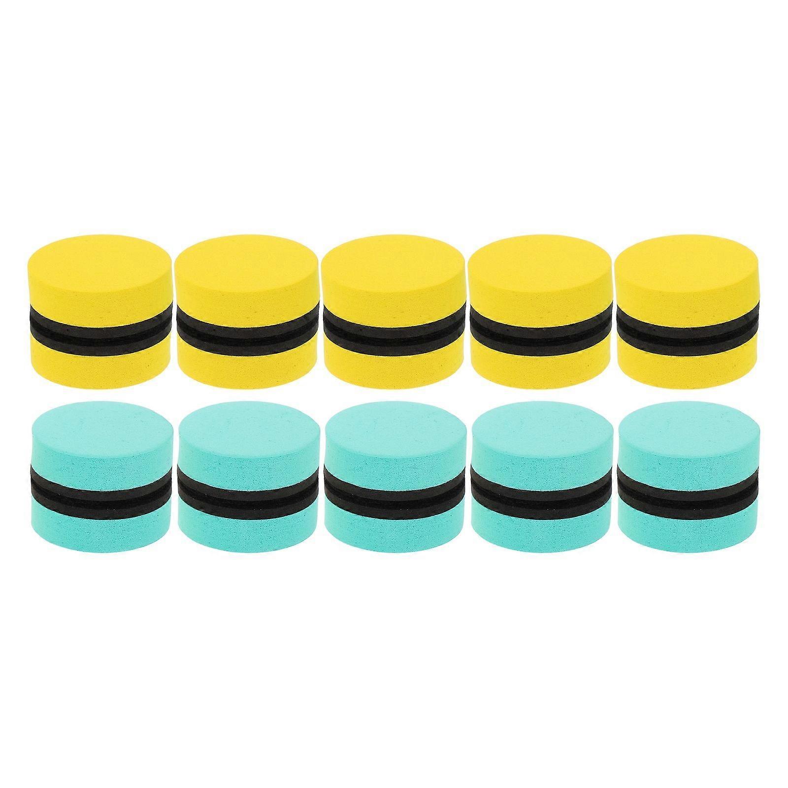 Whiteboard Erasers with Strong Magnet for Cleaning Glass Whiteboard 20pcs Red EVA