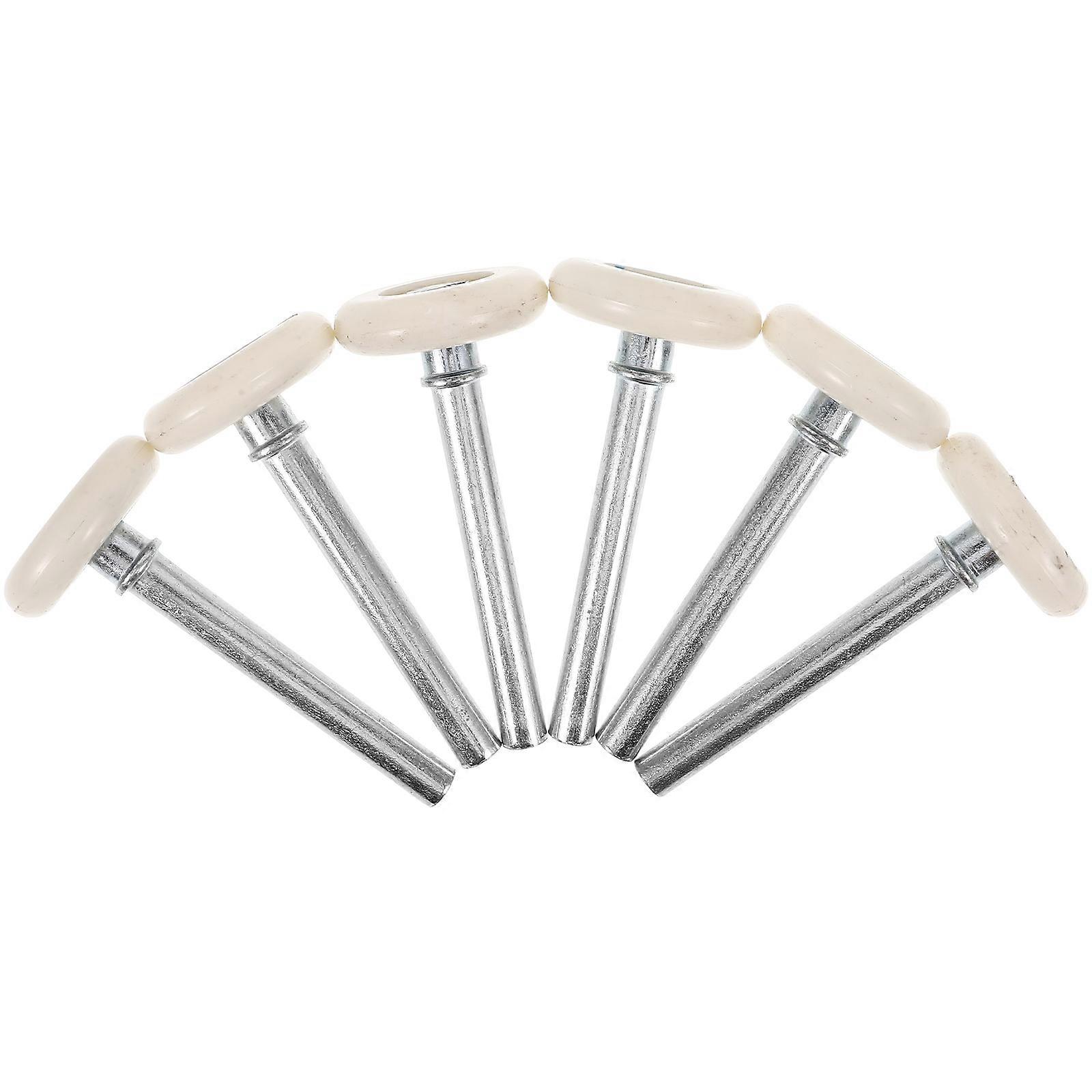 6pcs Garage Door Rollers Replacement with Precision Bearings and Nylon Wheels for Quiet and Stable Operation – Universal Fit for Residential Doors