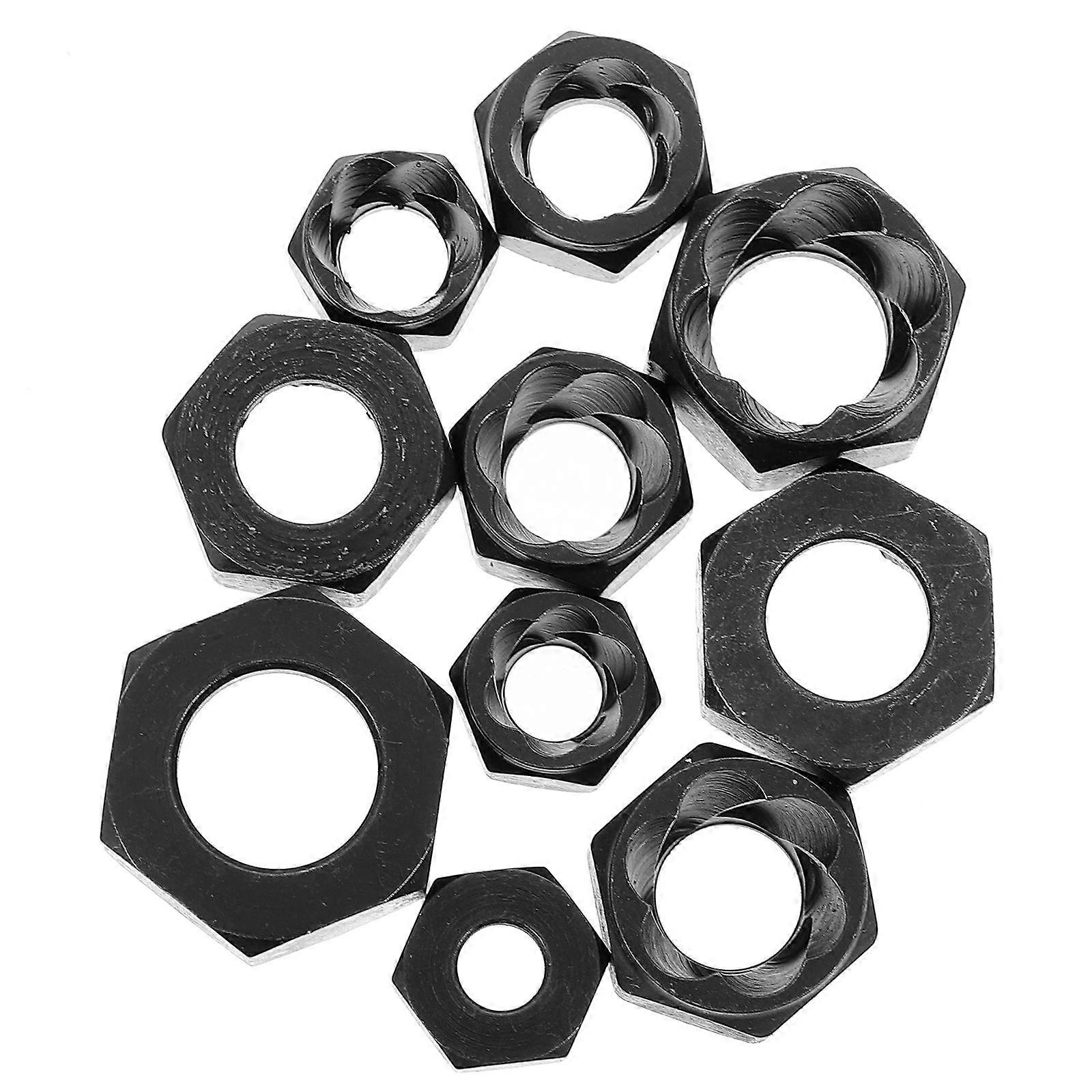 Extractor Nut Set Sturdy Nut Remover Set Woodworking Tool Hexagonal Shape 10Pcs