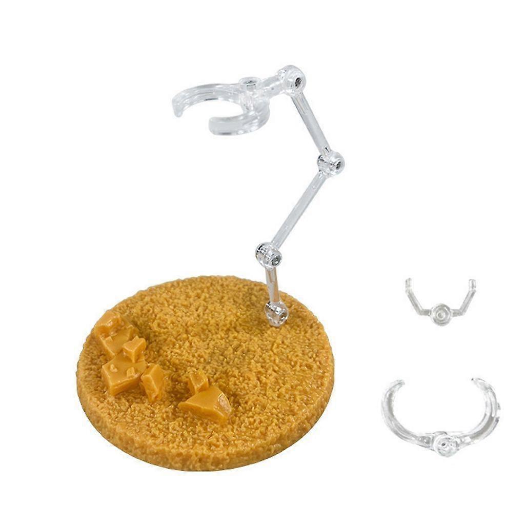 Espositore base di azione in materiale plastico robusto per modello di figura giocattolo