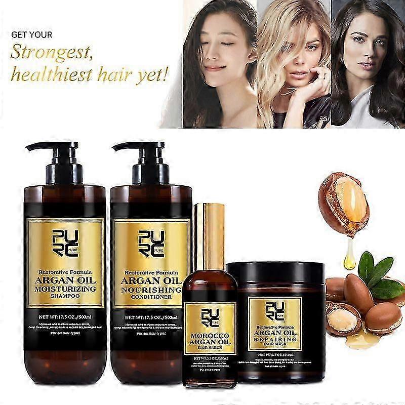 Purc المغرب شامبو وبلسم بدلة شامبو بلسم قناع للشعر العناية بالشعر غسول الزيت العطري جناح التمريض بدلة عبر الحدود