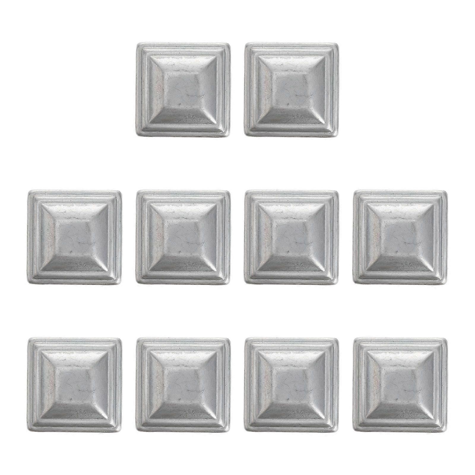 10pcs Fence Post Fence Posts Iron Cover Post Galvanized Covers