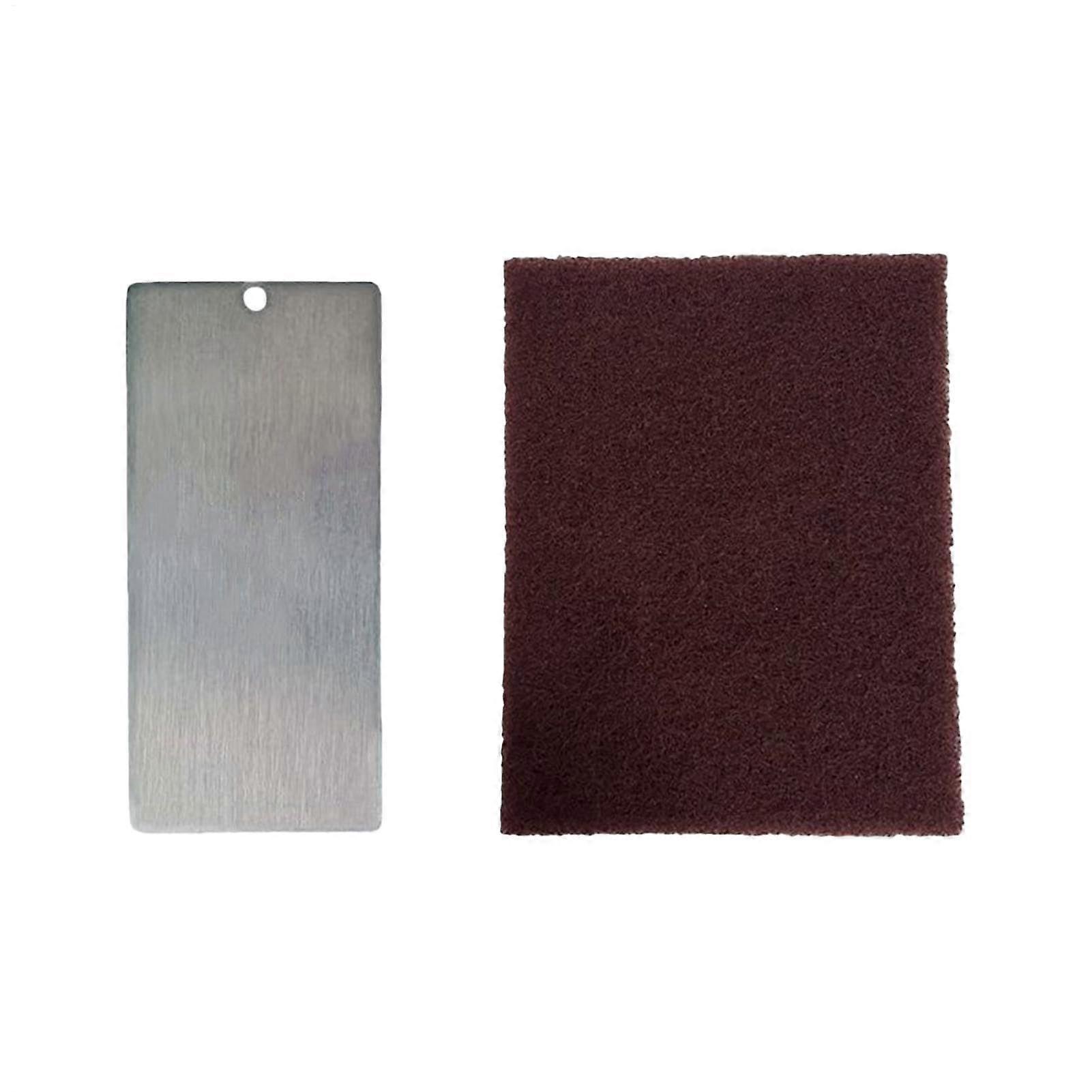 Snowboard Wax Scraper, Stainless Steel, Efficient Wax Removal, Snowboard Maintenance Tool, Ref 9461