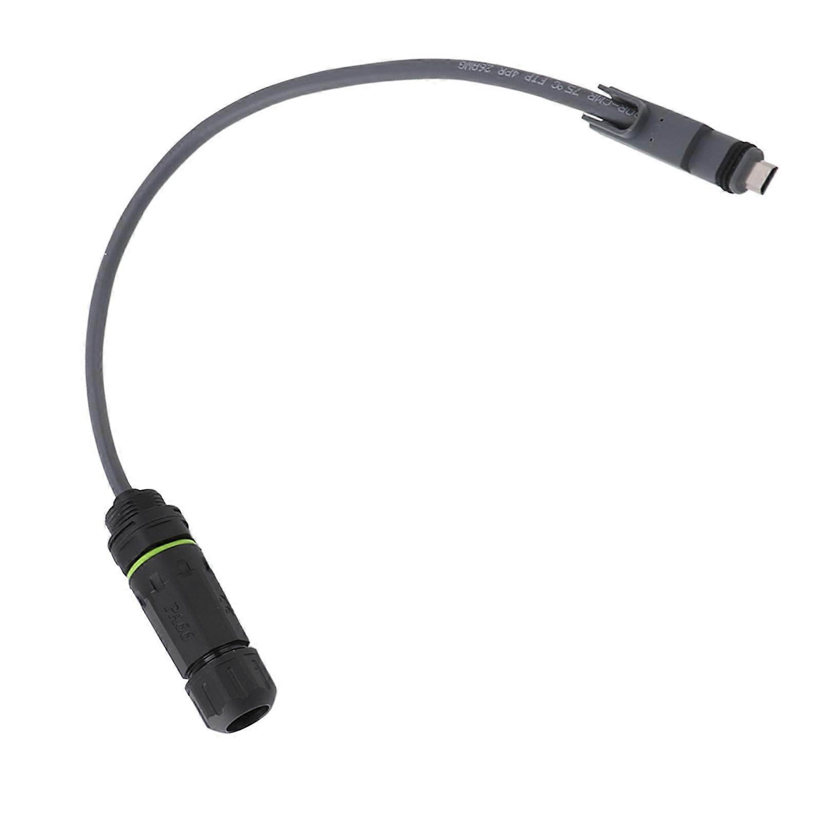 SPX Plug to RJ45 Adapter Professional IP68 Waterproof 1200Mbps for Starlink Ethernet Adapter for Starlink Cable for Starlink Gen2 Dish 