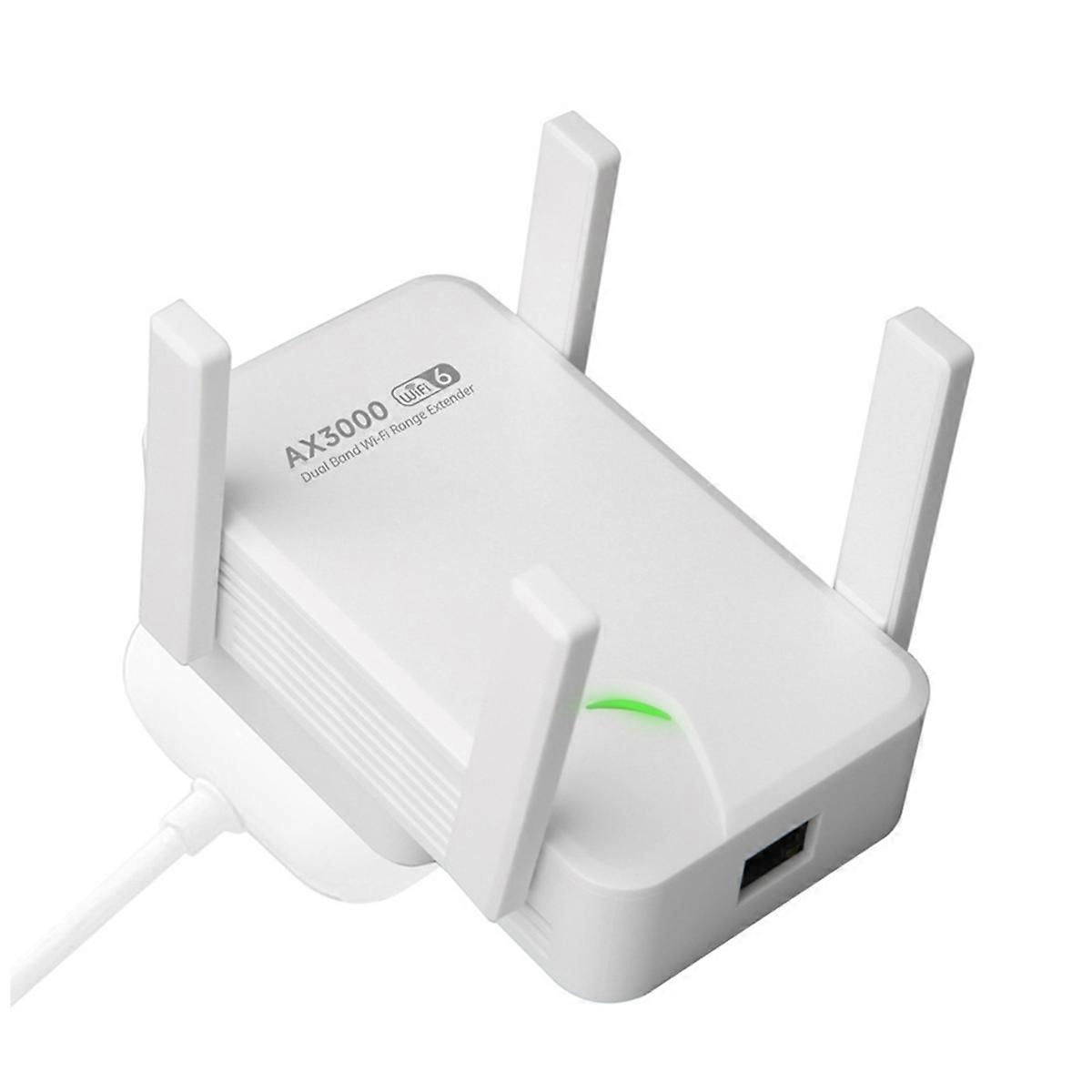 AX3000 WiFi Repeater Dual Band WiFi Extender EU Plug