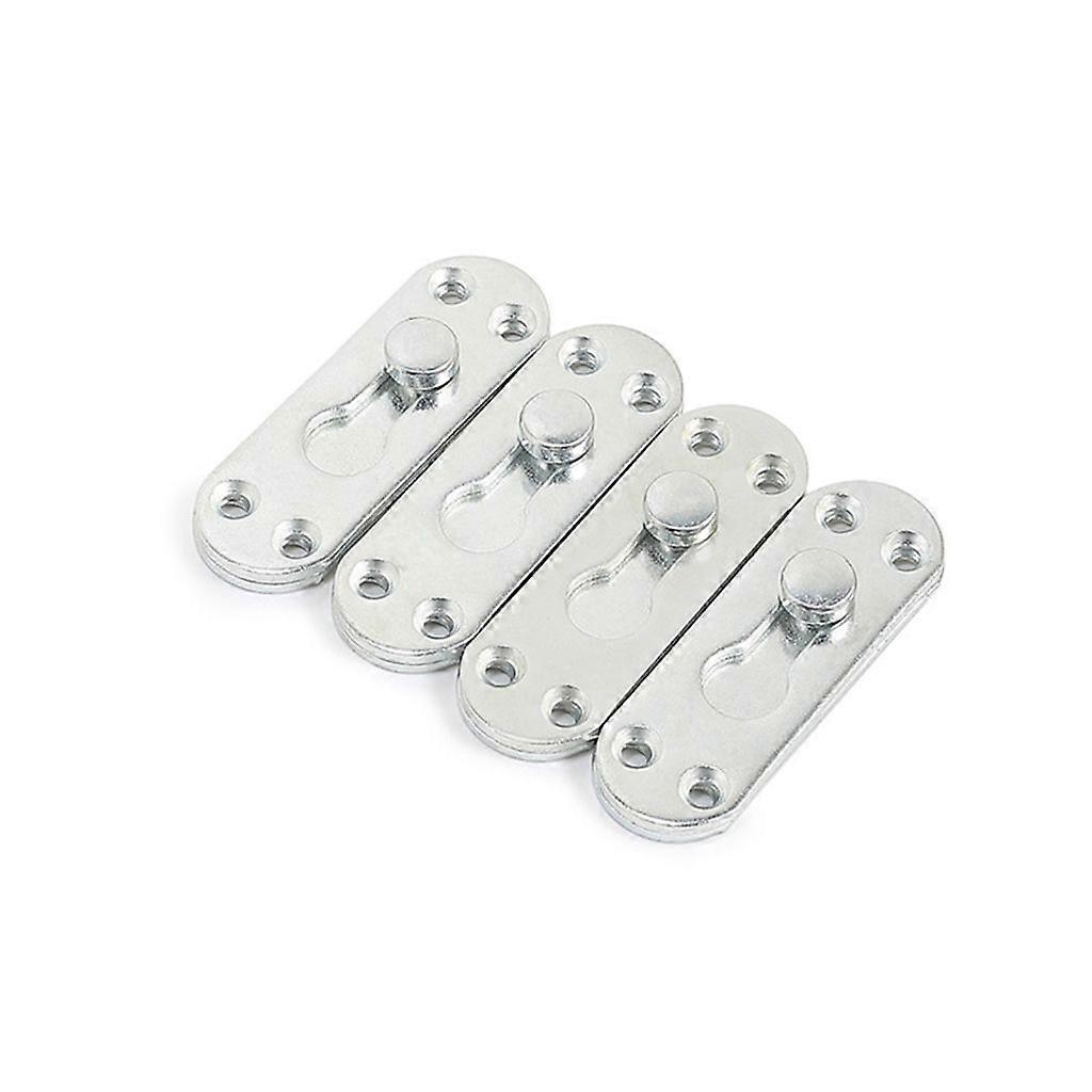 4 Pair Wood Bed Hinge Connectors Securely Join Your Bed Frames & Rails Durable