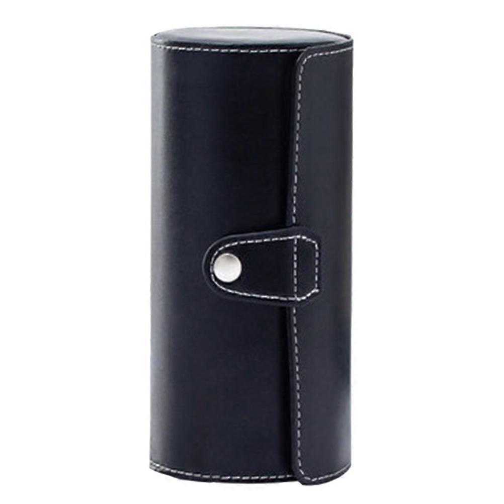 Black Display Box for Storage with Details and Anti-Slip Design for Watches