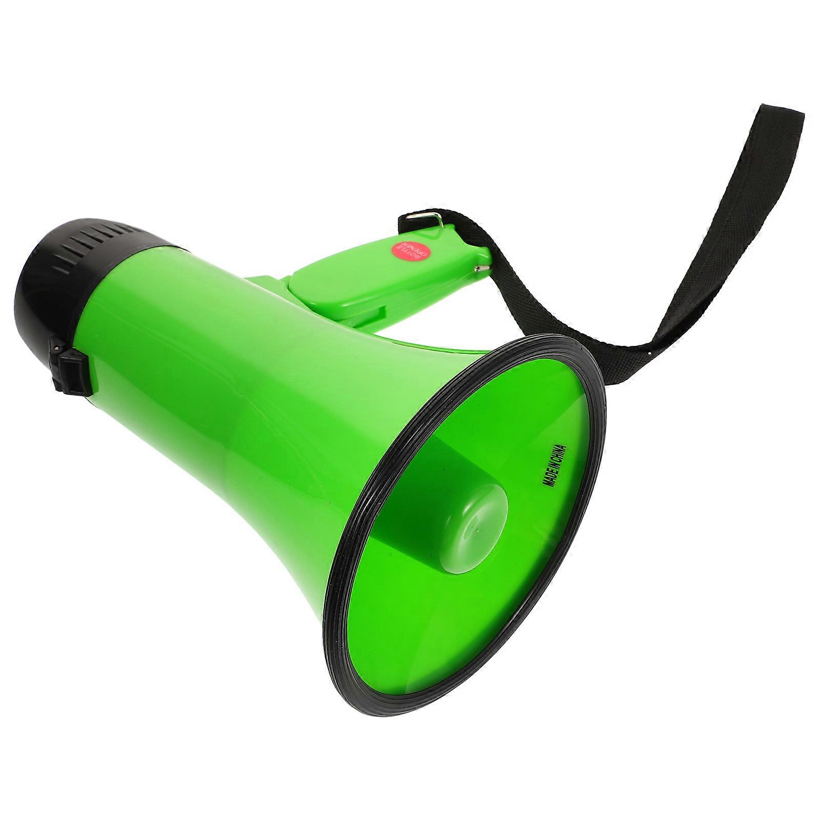 Loudspeaker Megaphone 25w With 240s Recording For Event Organizers Security Personnel Cheerleaders 1Set