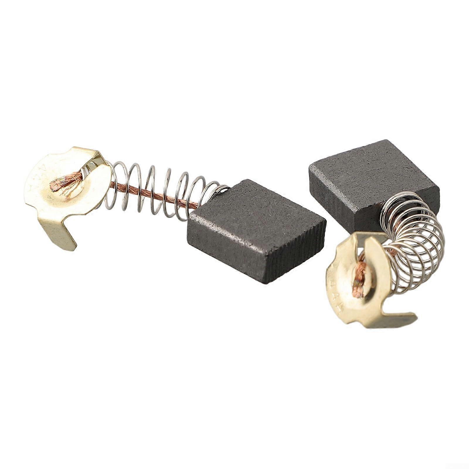 Carbon brushes compatible with various power tools, 18 mm x 17 x 7 mm, 2 pieces