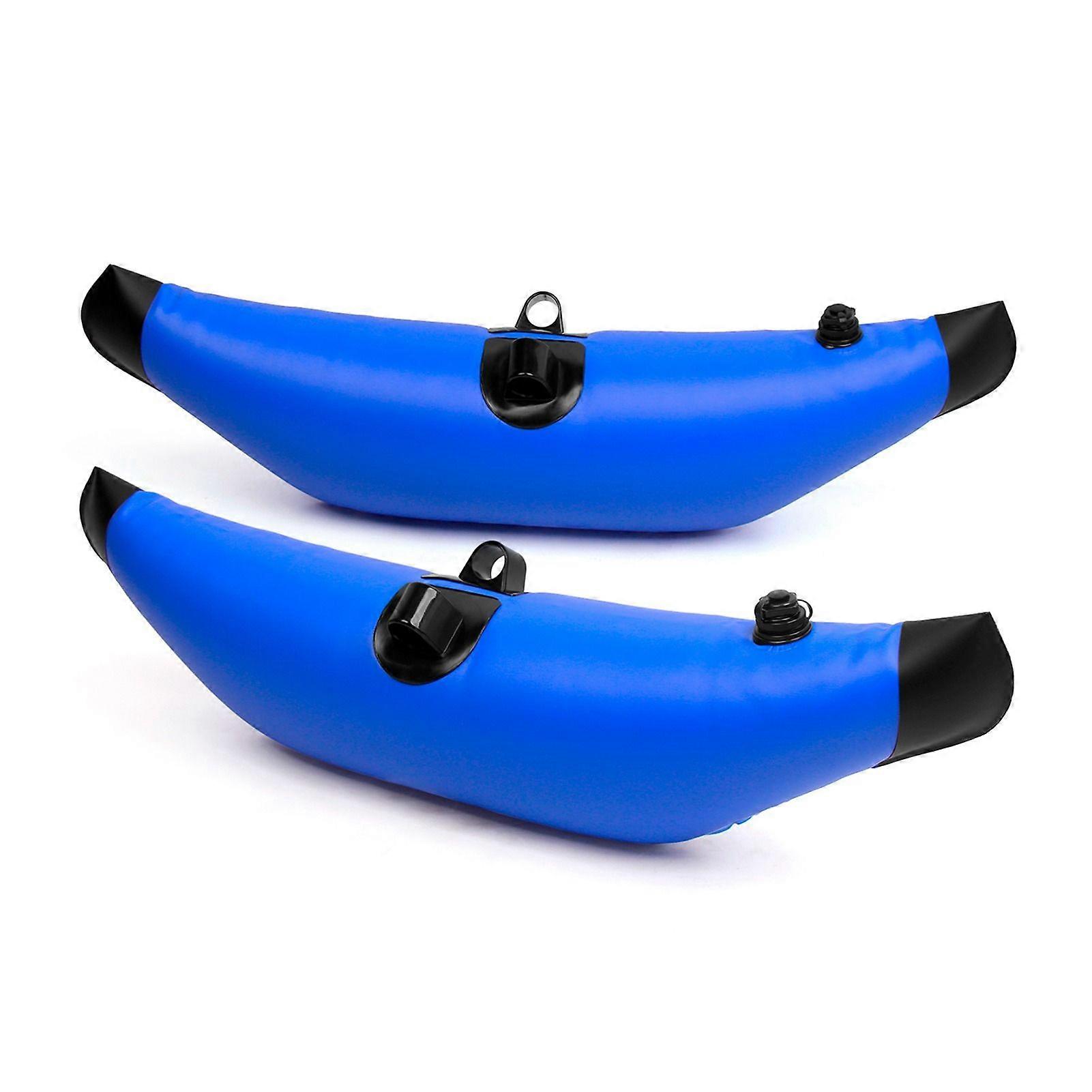 2pcs Kayak PVC Inflatable Outrigger Float Kayak Boat Fishing Standing Float Stabilizer