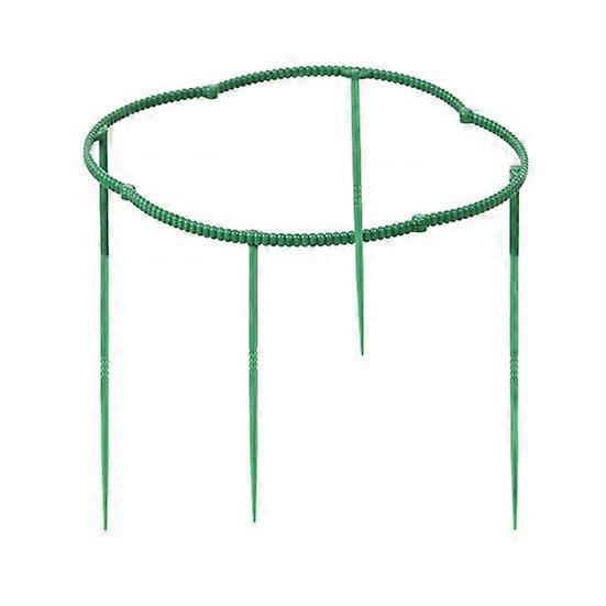Plant Support Ring, High Durability Plastic with Smooth Edge, Connectable, Easy Installation for Multipurpose Plant Support