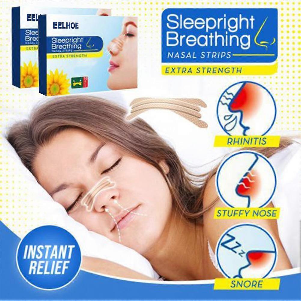 Ventilation Nose Patch Anti Snoring Nasal Patch Sleeping Nasal Strips Health Care Patch