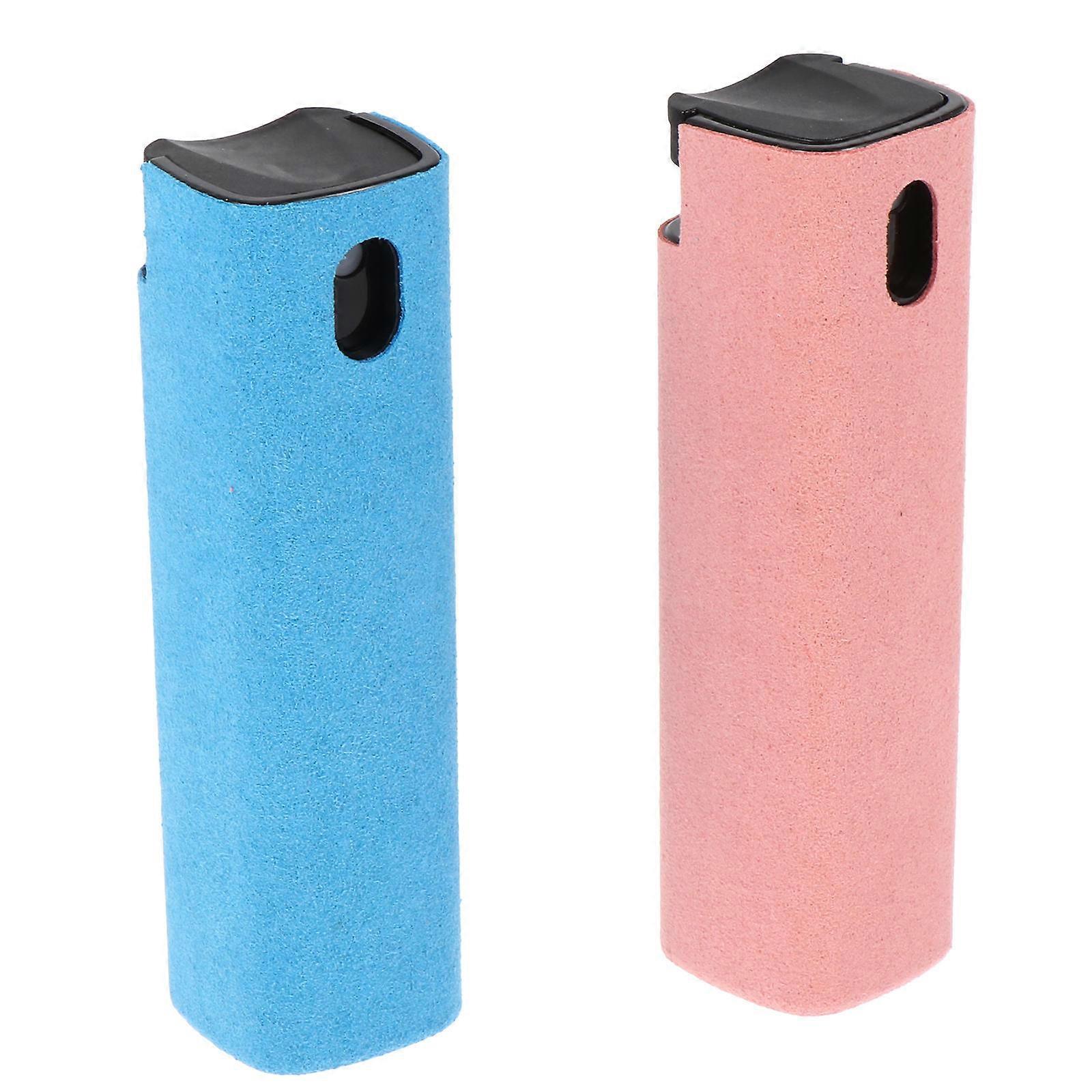 Portable Eyeglass Cleaner Spray Kit – 2PCS Powerful Dust & Fingerprint Remover for Lenses, Cameras & Screens with Cleaning Cloth