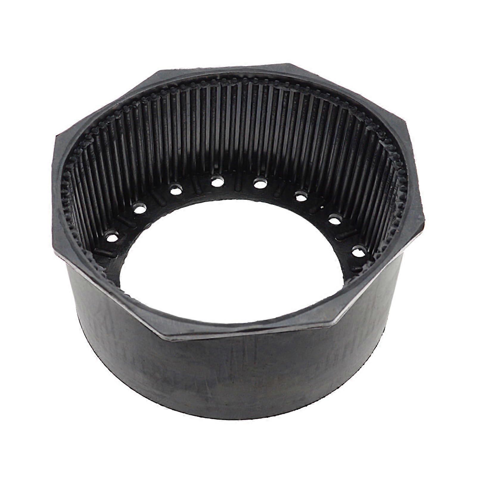 12L Aluminum Bottle Base, Rubber Loop Bottle Boot, Diving Cylinder Bottom Protector, Horn Bottom Base, Diving Cylinder Base