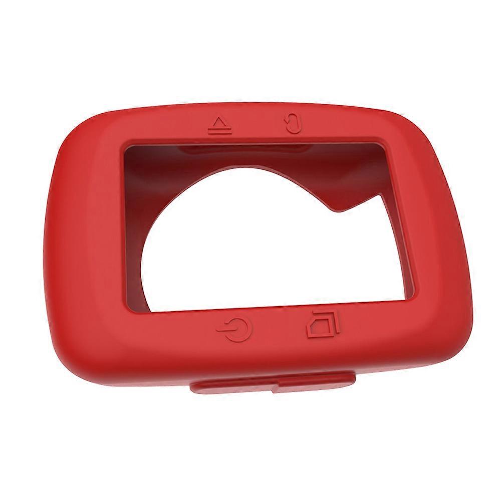 Simple Smartwatch Cases Bracelet Protective Shell Durable Watch Cover Compatible for Garmin 200 500 (Red)